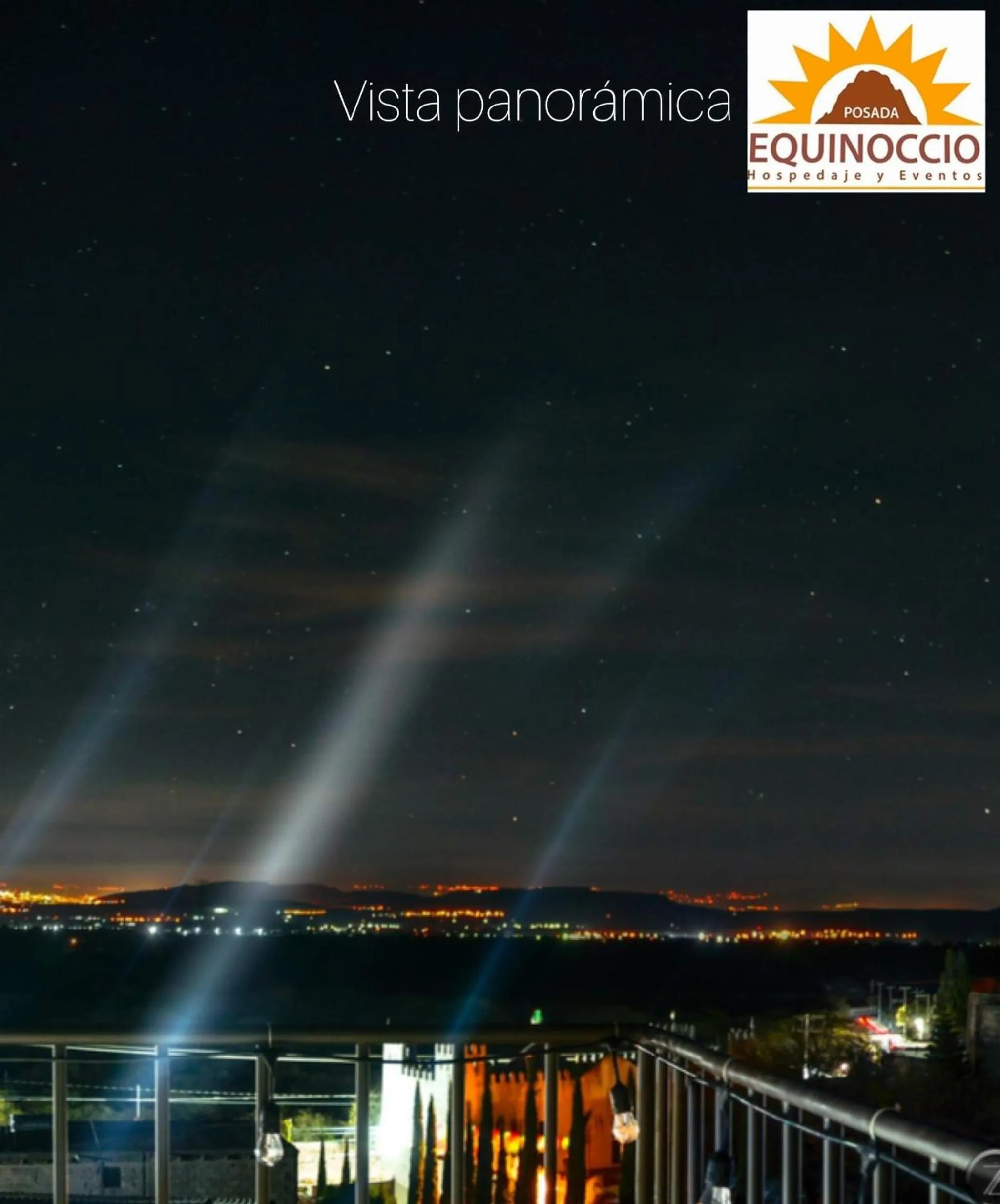 Bird's eye view in Posada Equinoccio