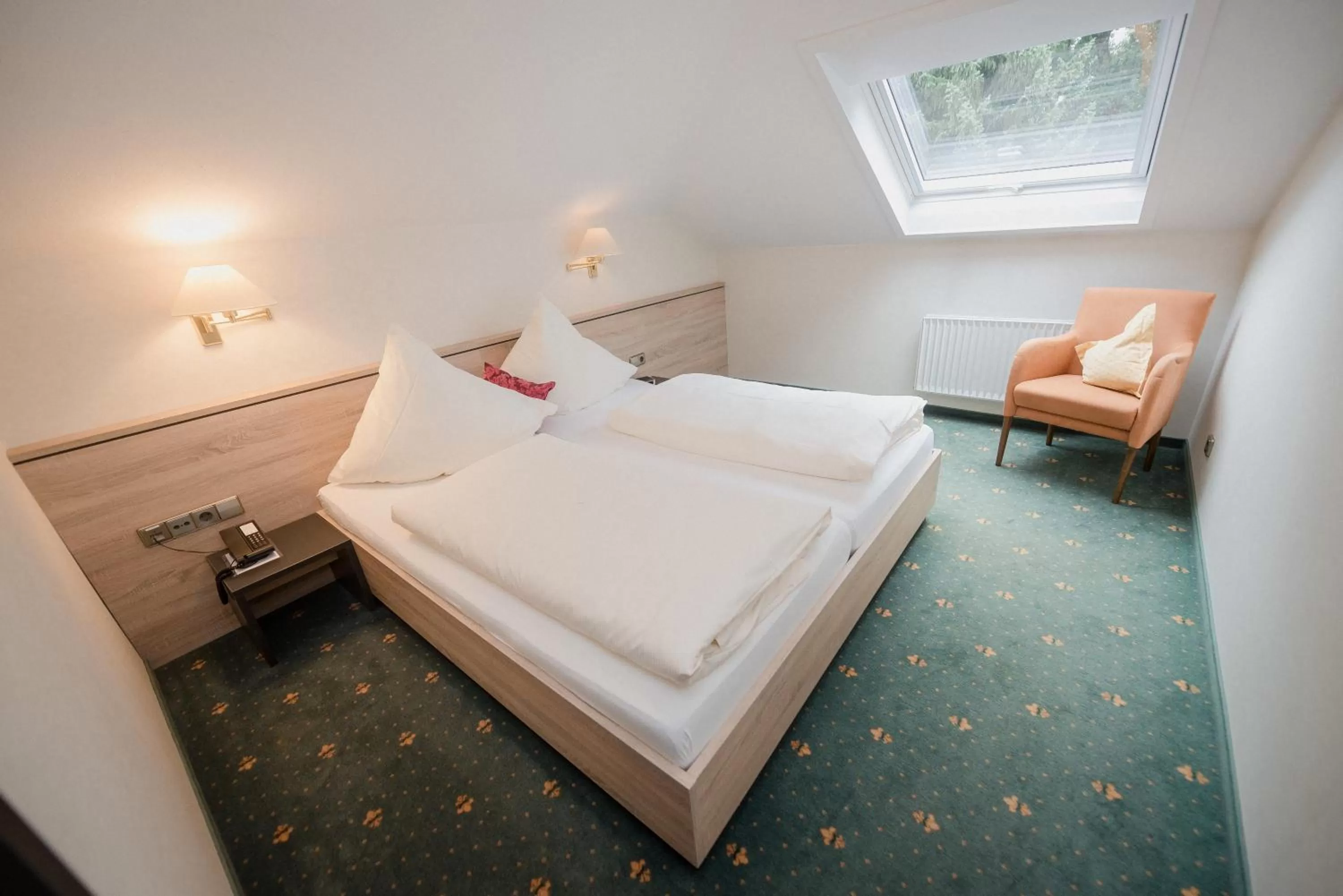Bed in Hotel am Schloss