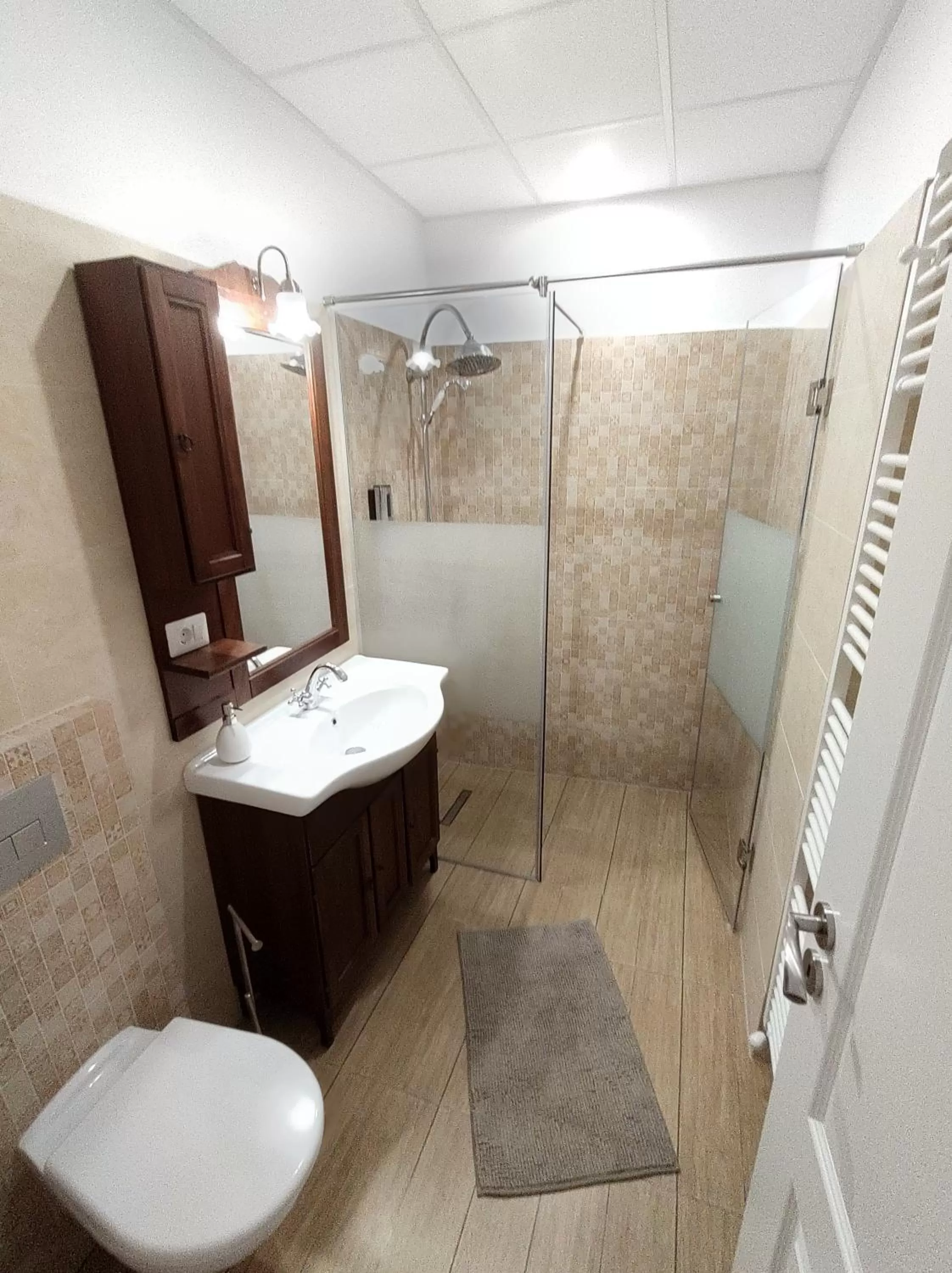 Shower in Fanea Residence