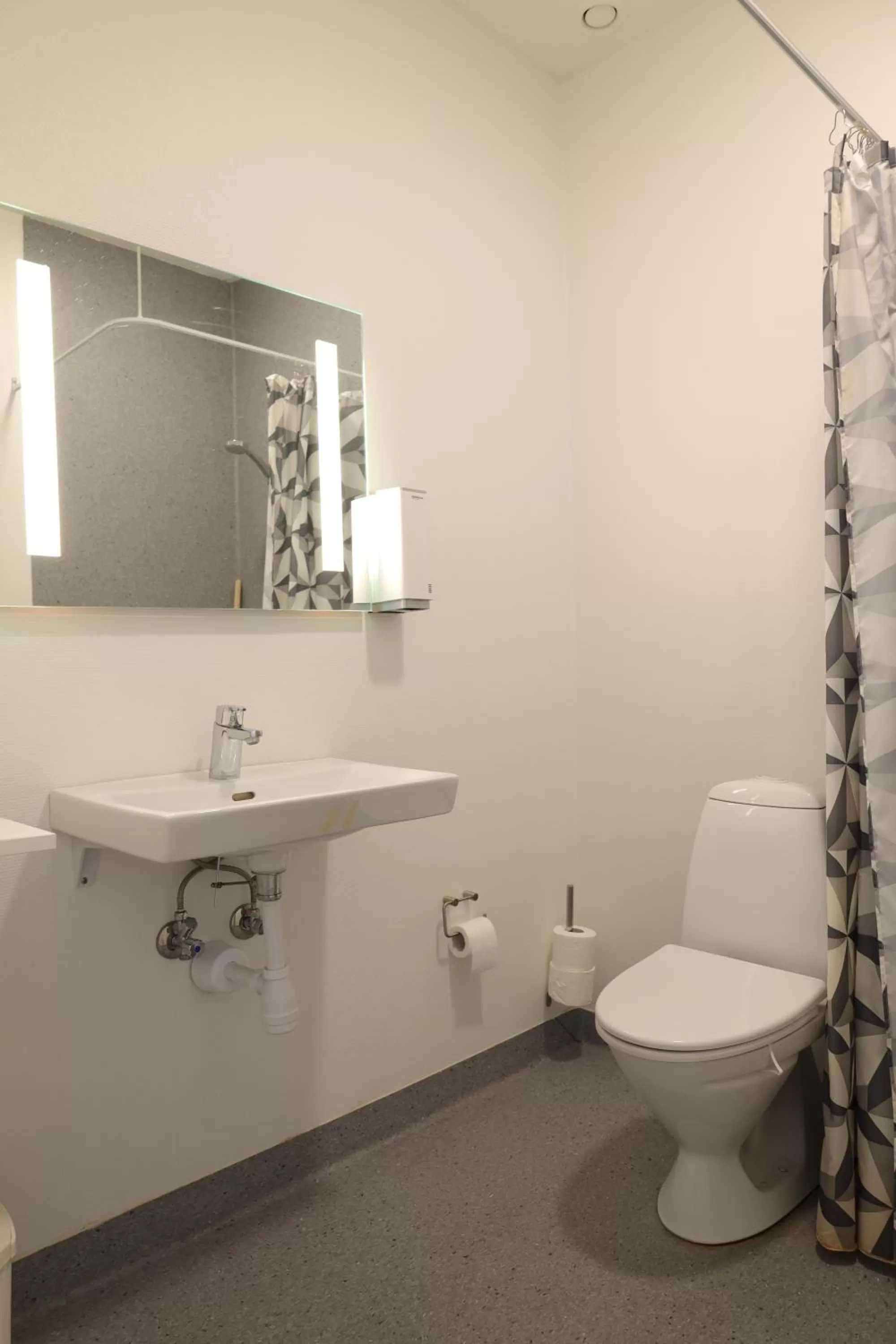 Toilet, Bathroom in Motel Sindal
