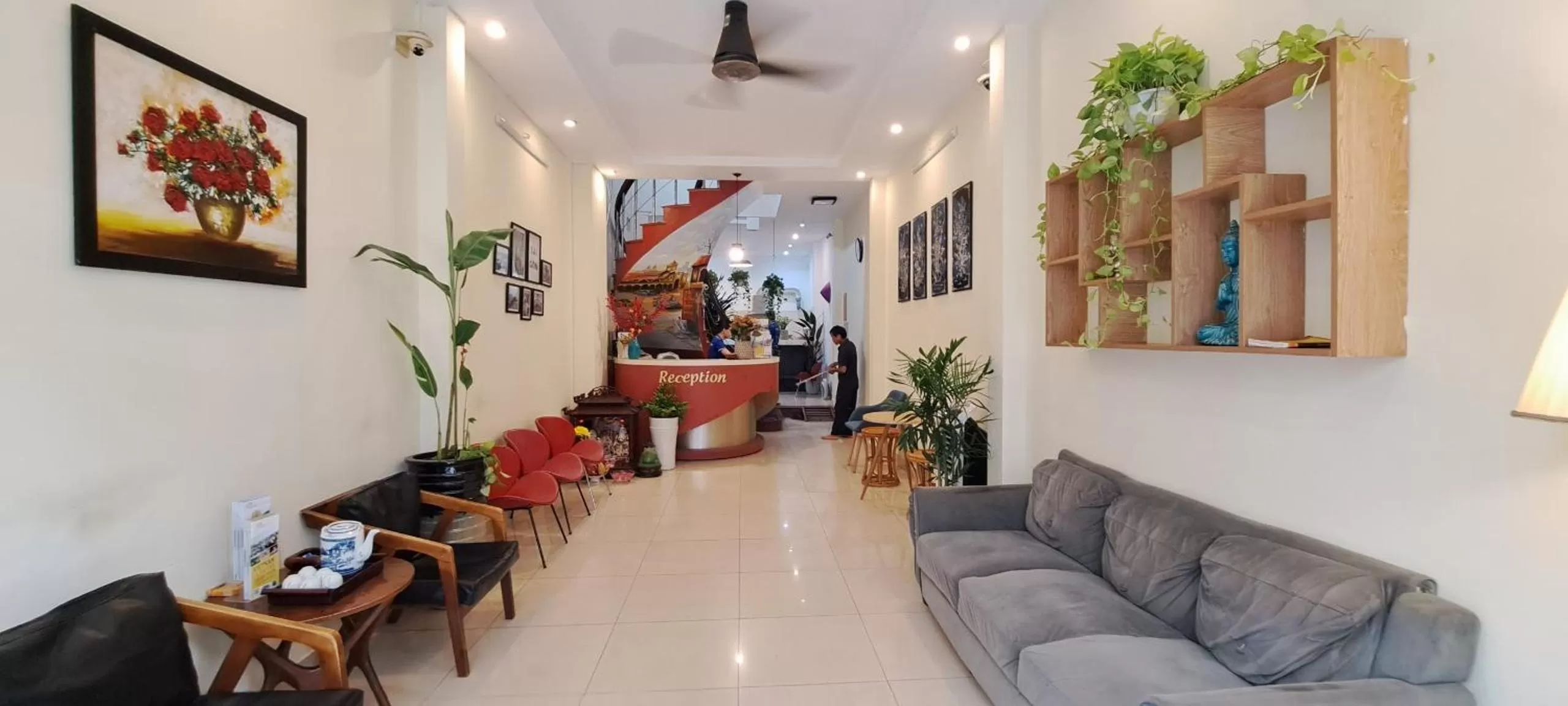 Property building in The Alley Saigon Hotel