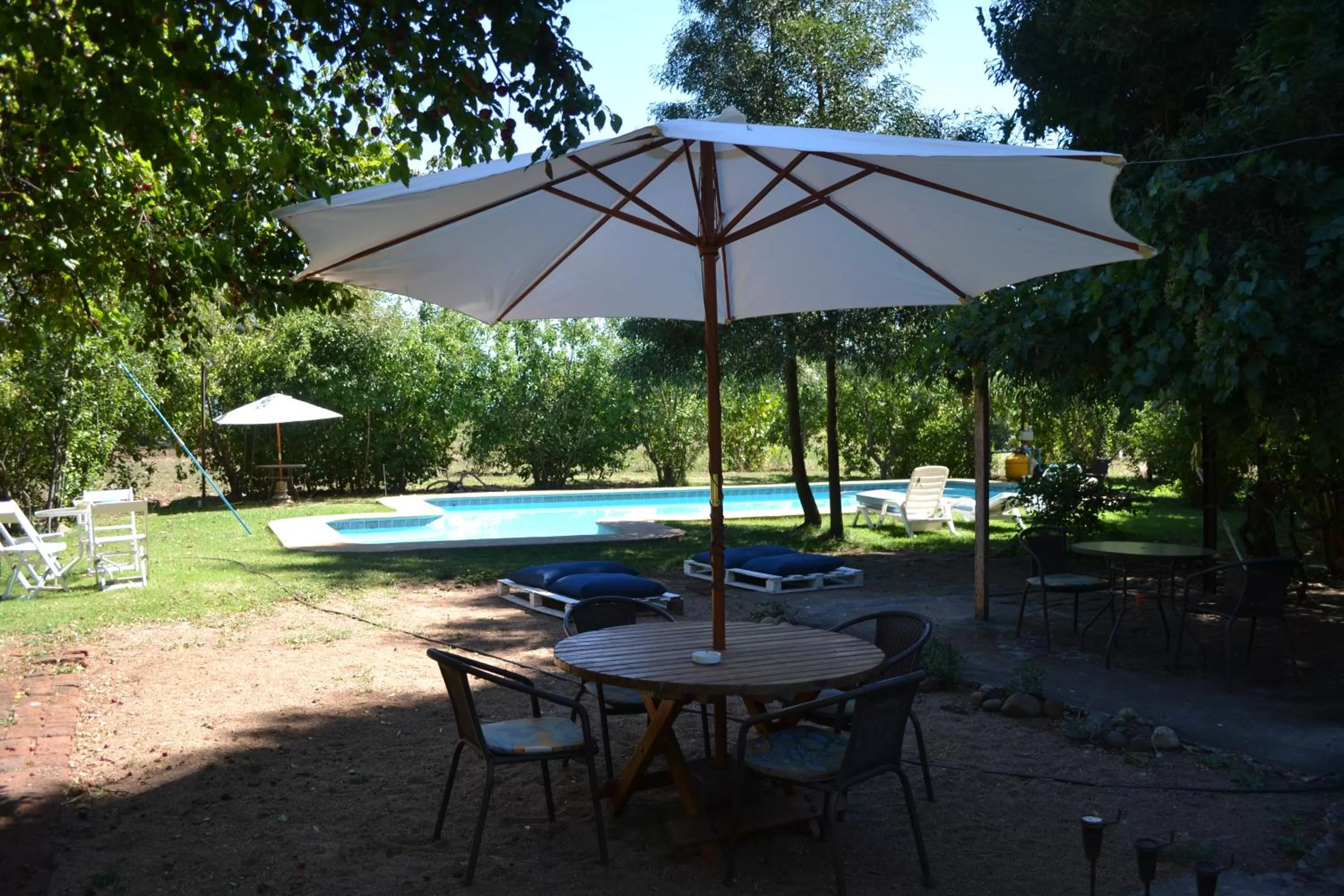 Swimming Pool in La Casa de Adobe Natural y Más