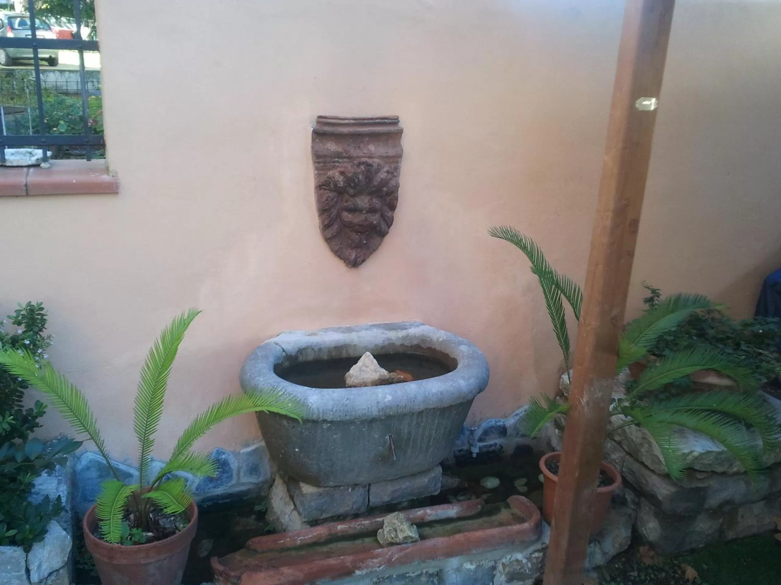 Garden in B&B Cribò