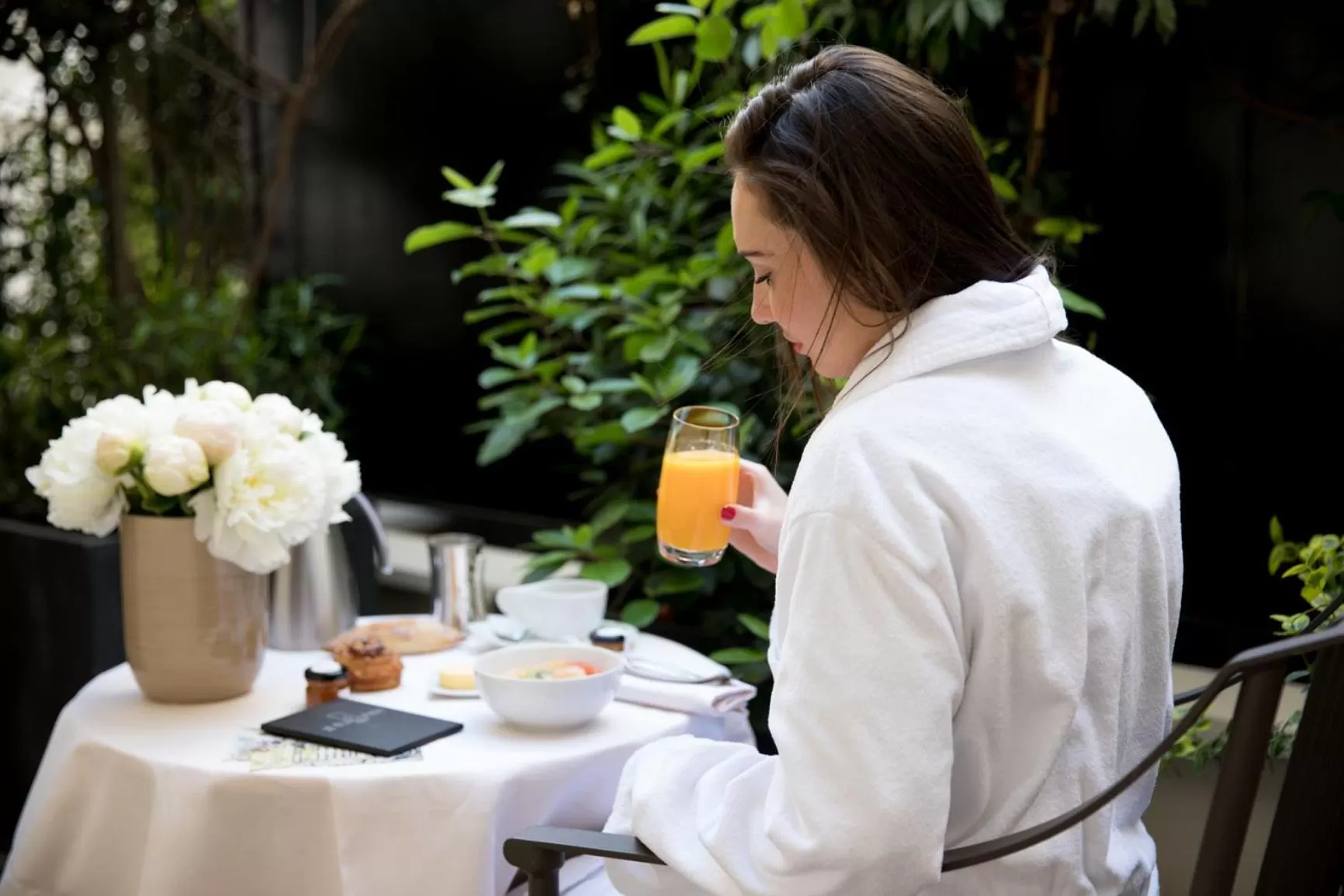 Balcony/Terrace in Le Burgundy Paris