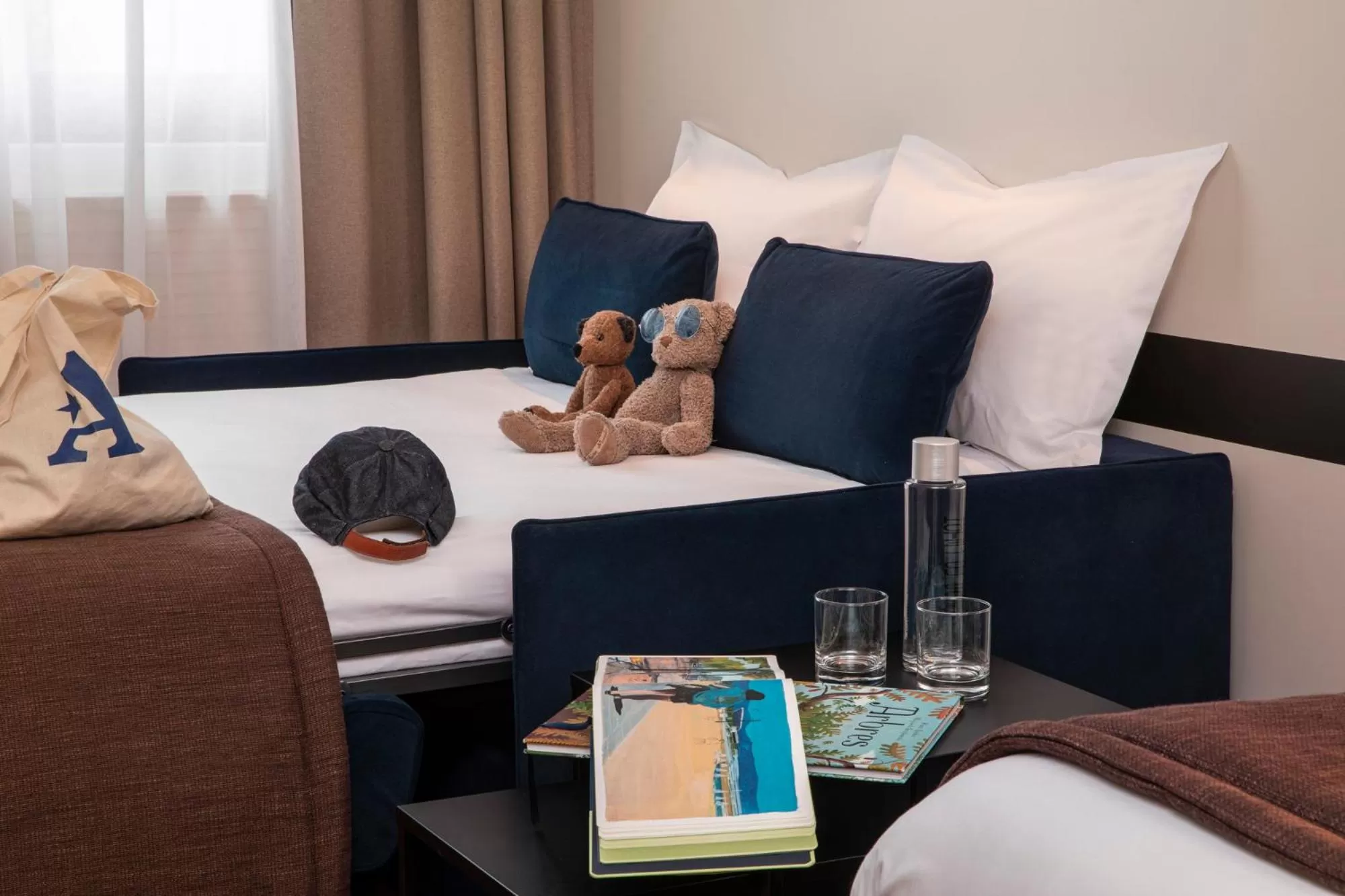 Game Room, Bed in Hôtel du Port