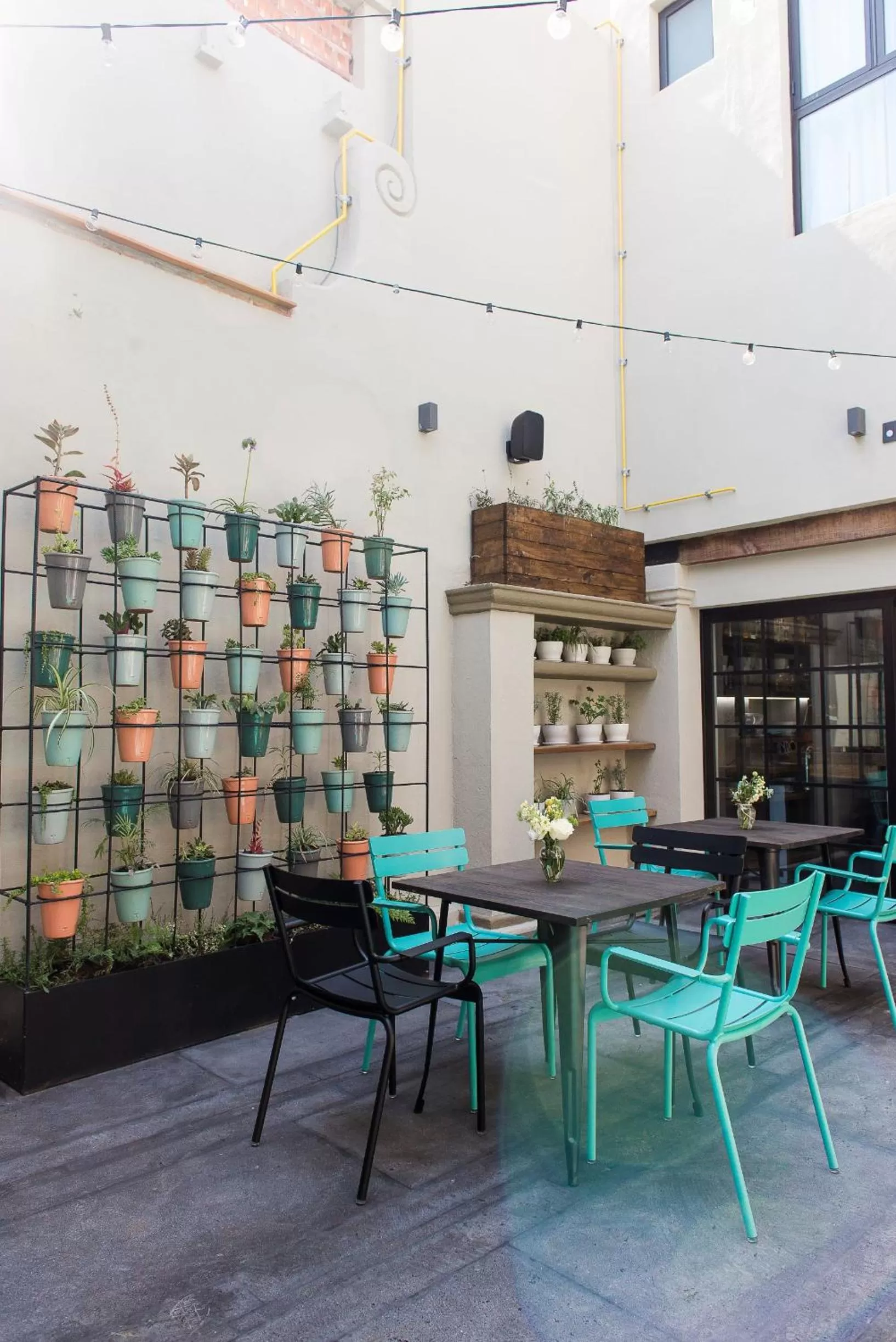 Patio in Antigua Trece Hotel Fusión & SPA