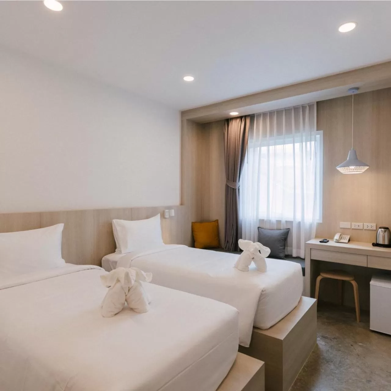 Bed in Nappiness Hotel