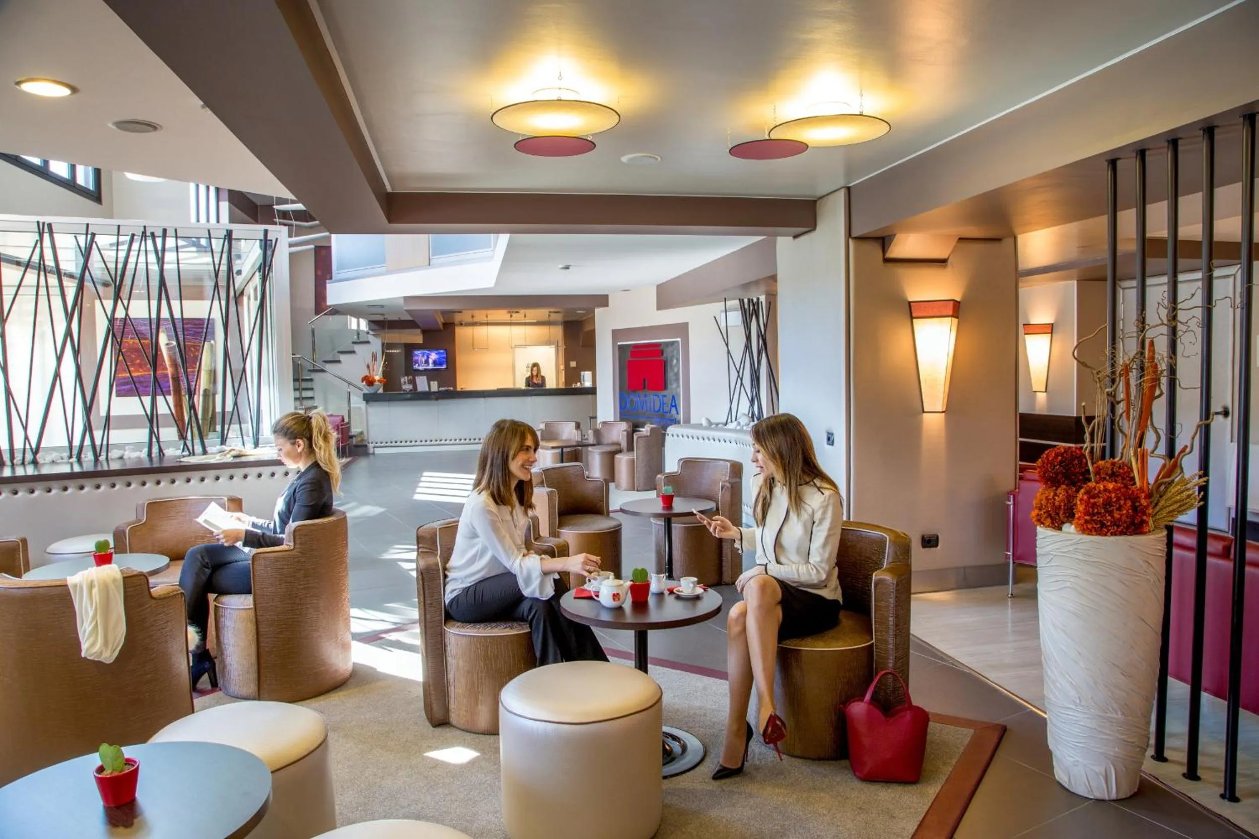 Lounge or bar in Hotel Domidea