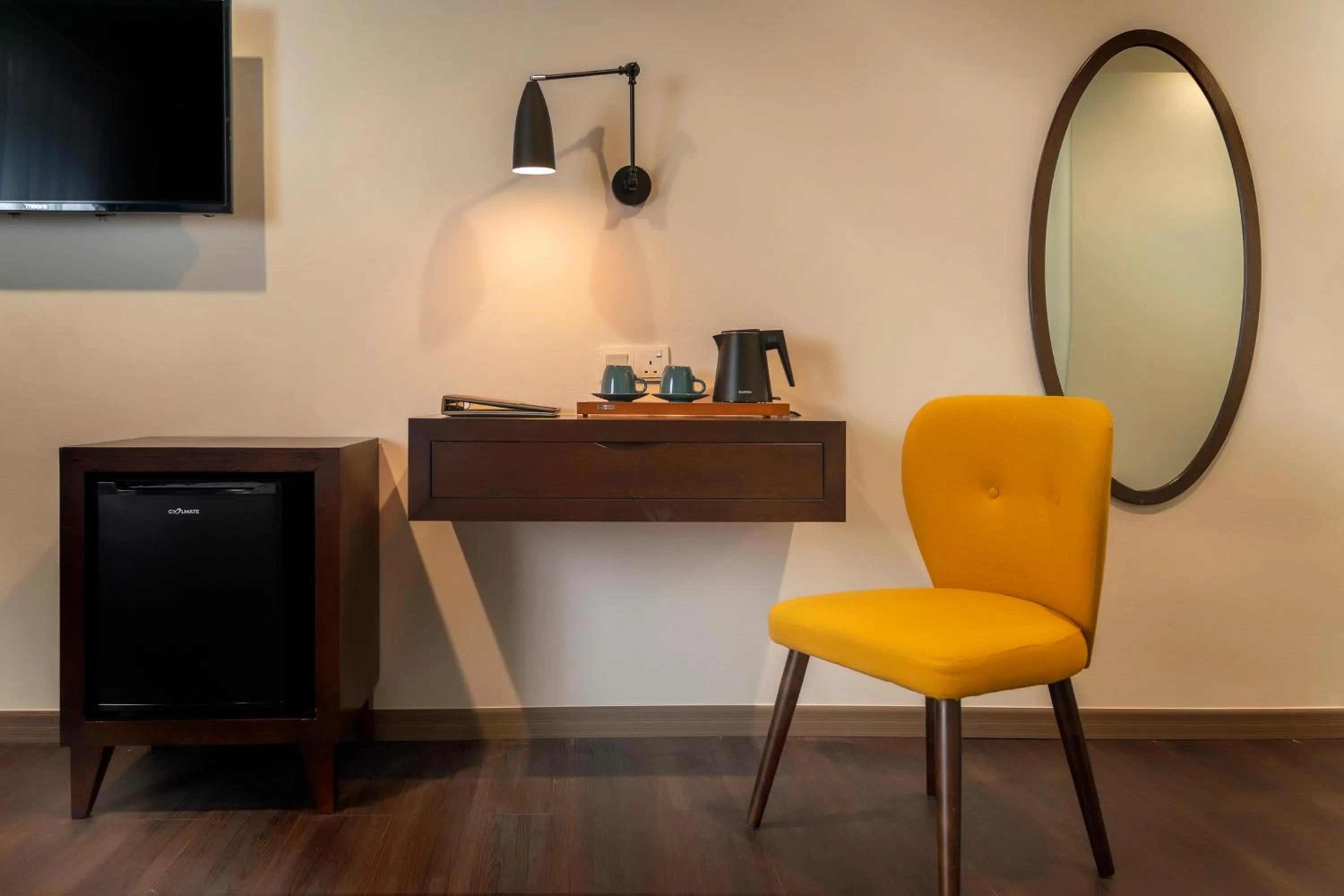 Seating area in East Riverine Boutique Hotel