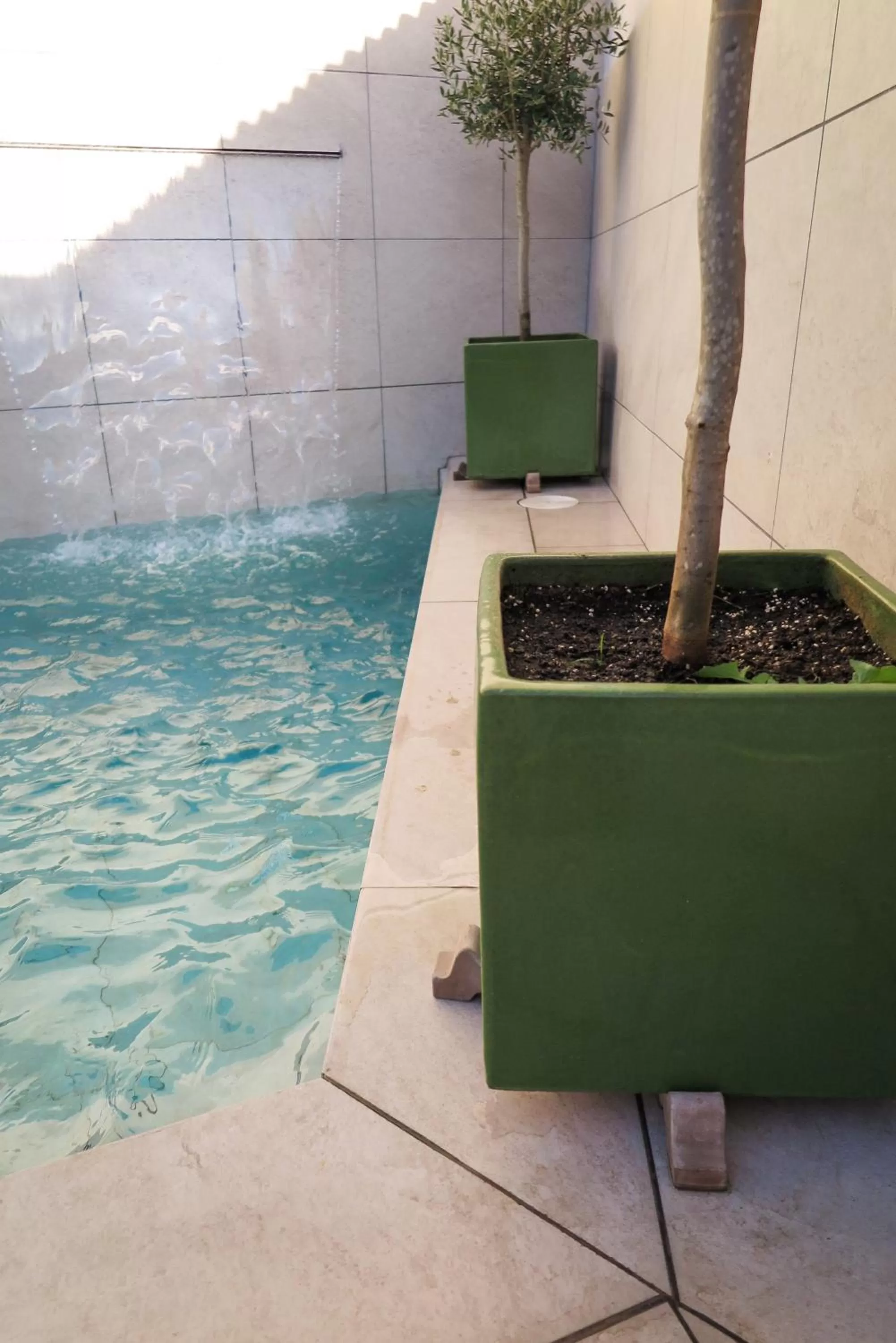 Patio, Swimming Pool in Tomé, casa de huéspedes