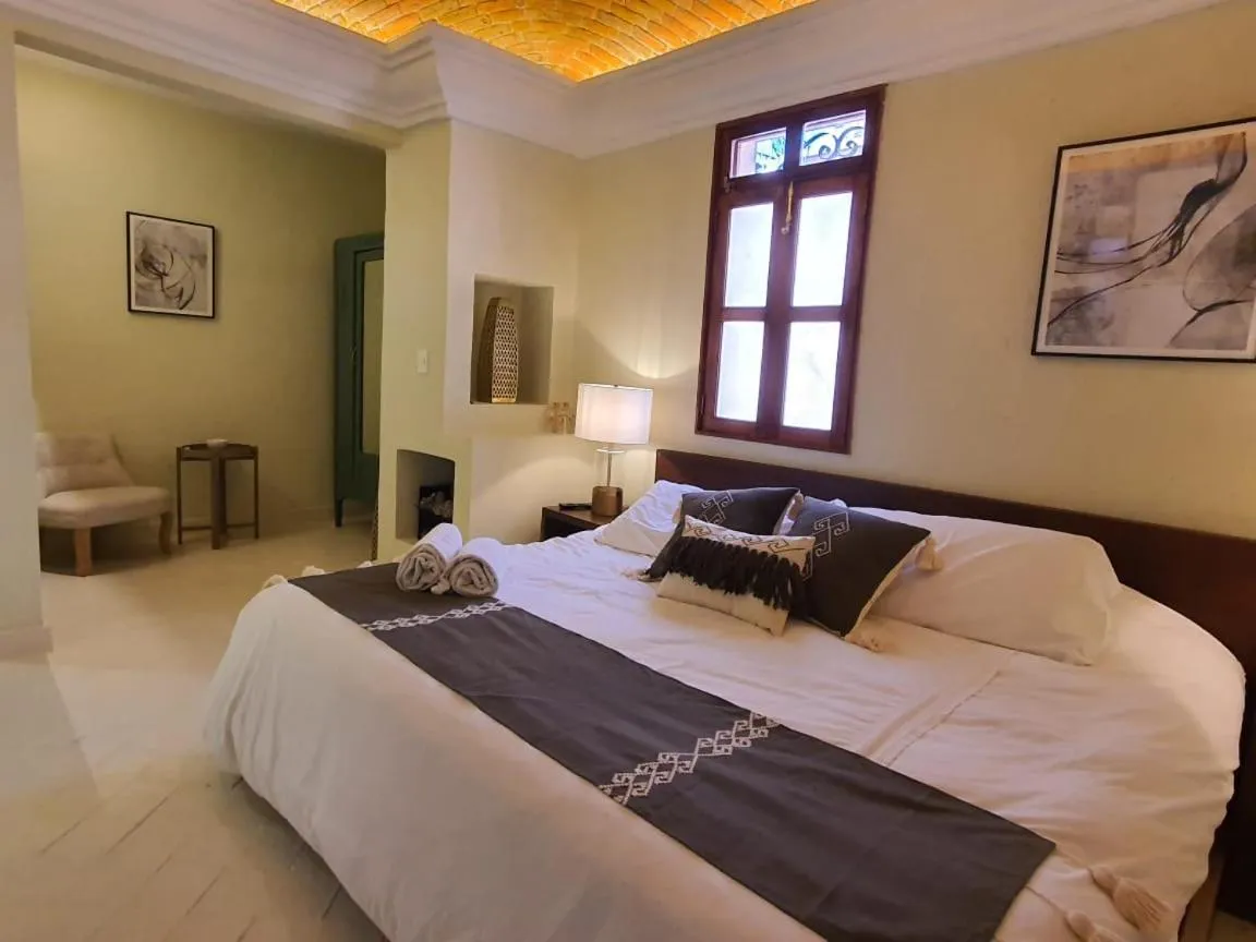 Bed in Mansion San Miguel