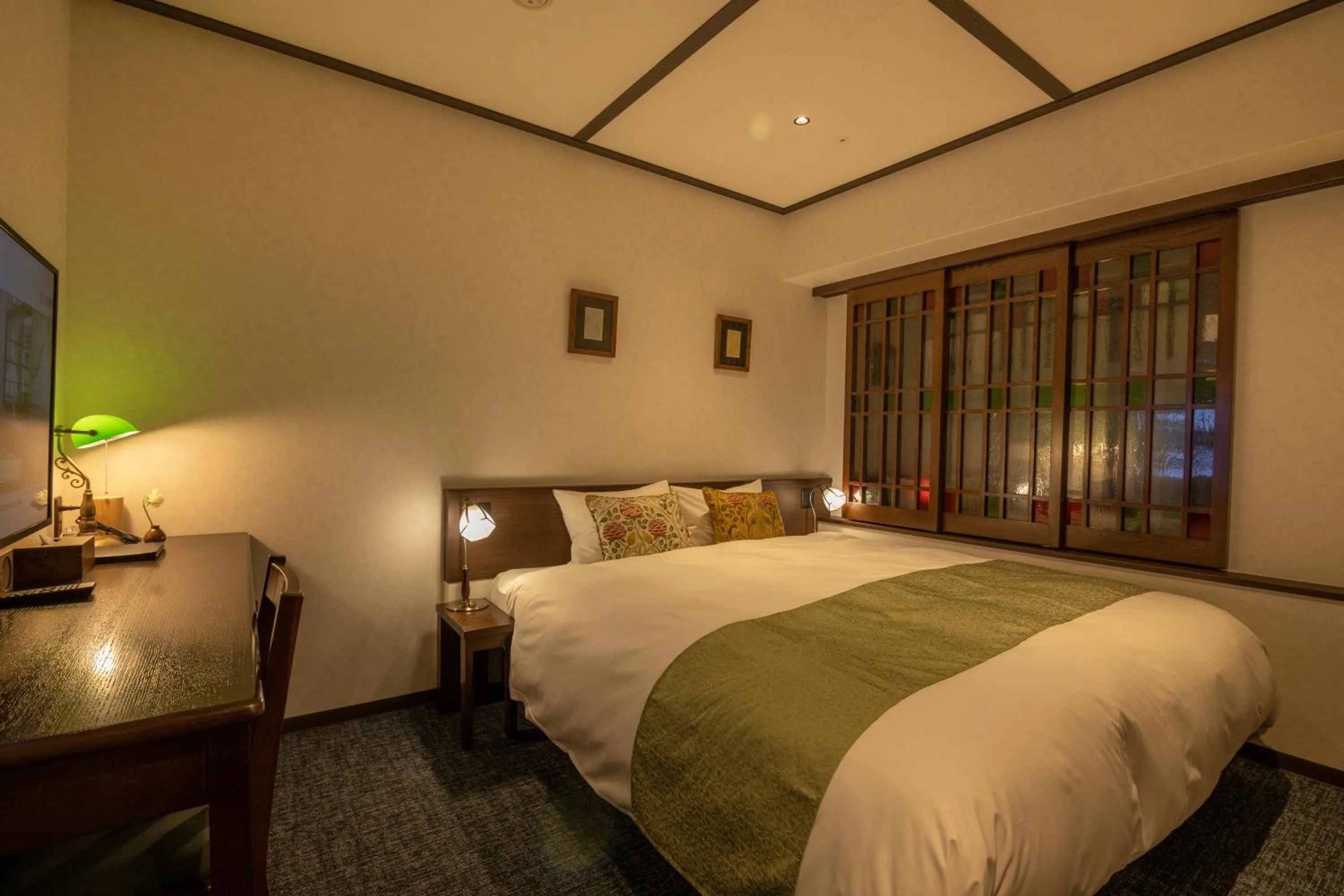 Bed in Hotel Aru Kyoto Sanjo Kiyamachi Do-ri