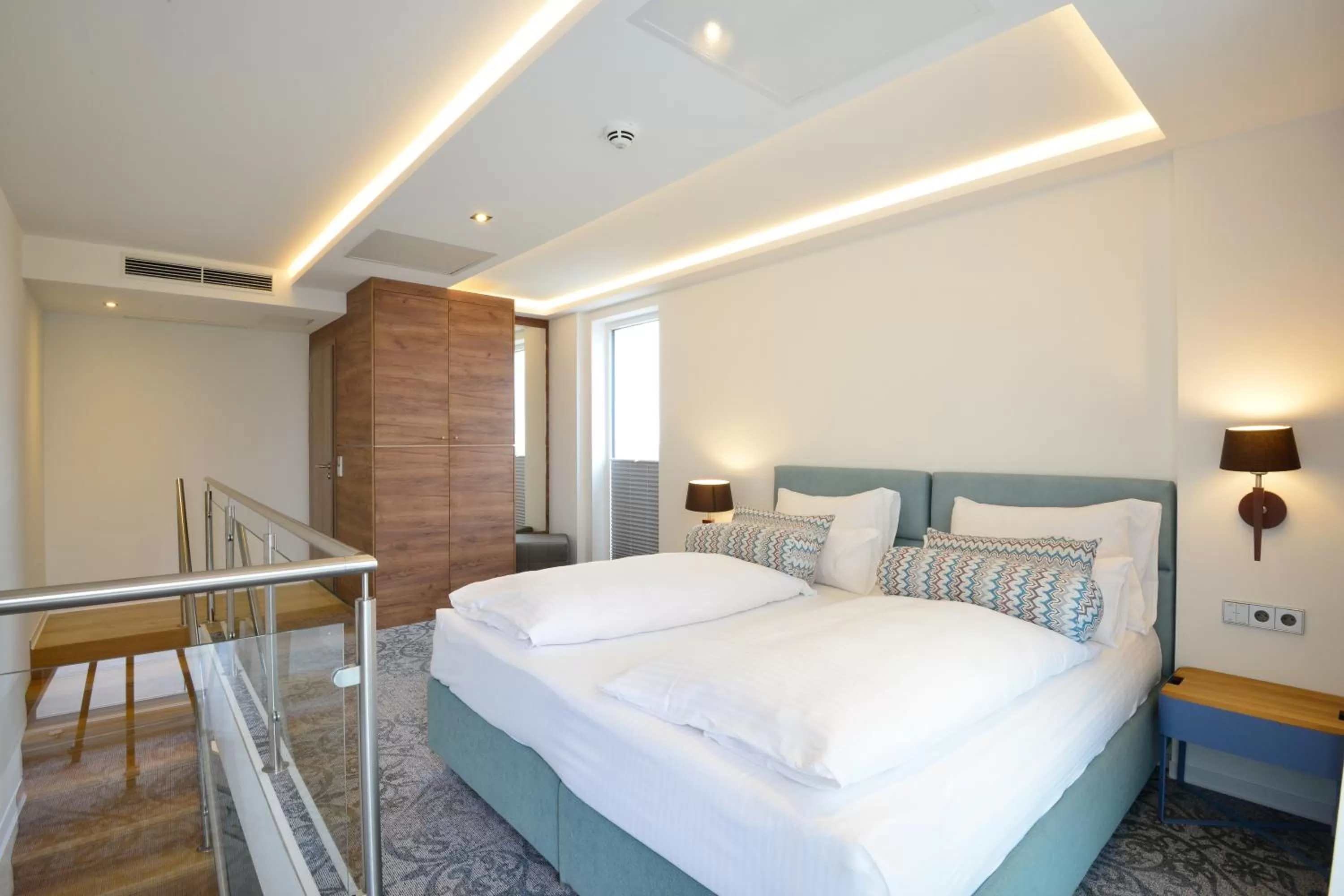 Bedroom, Bed in Parkhotel Residenz