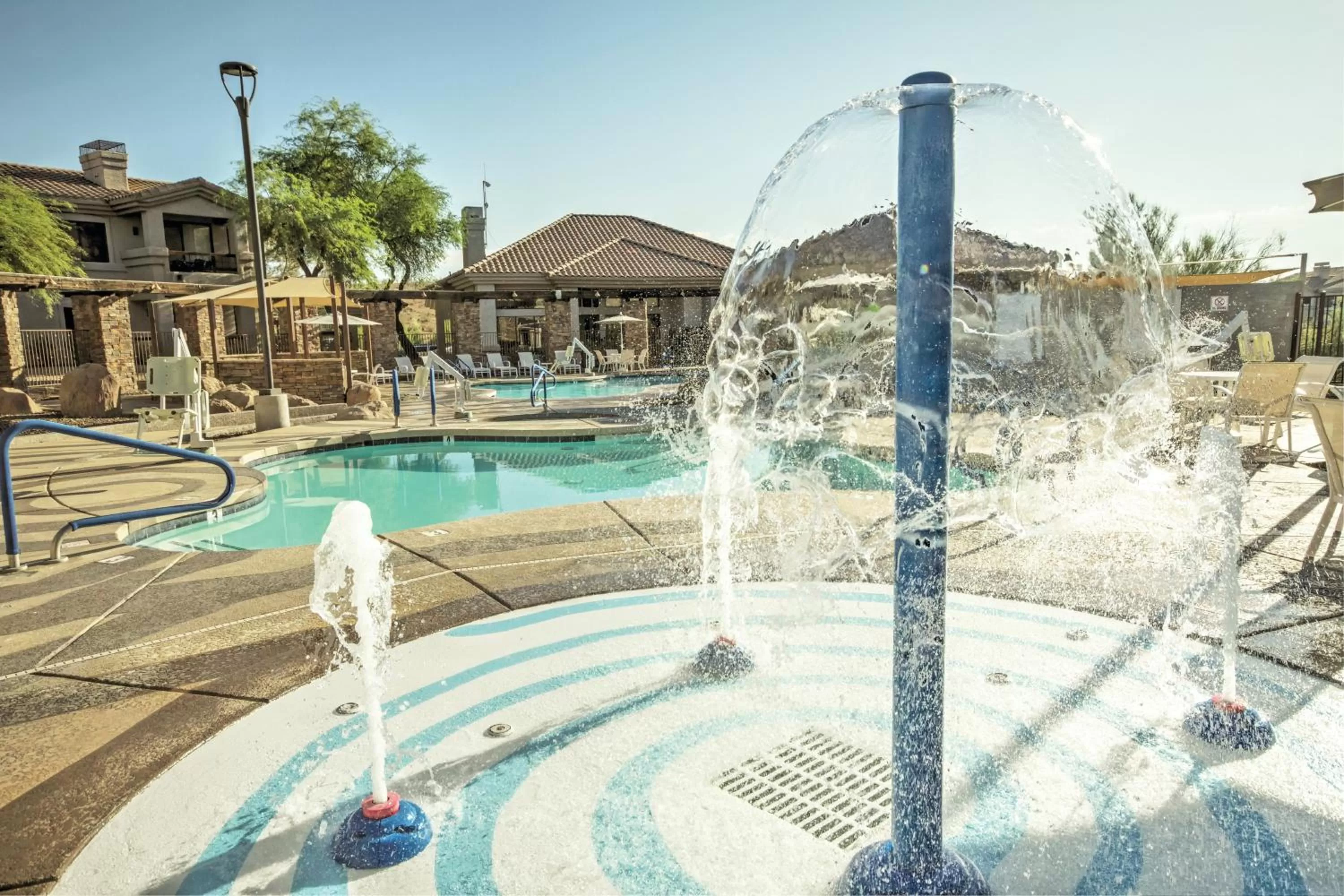 Swimming pool in Raintree at Phoenix South Mountain Preserve