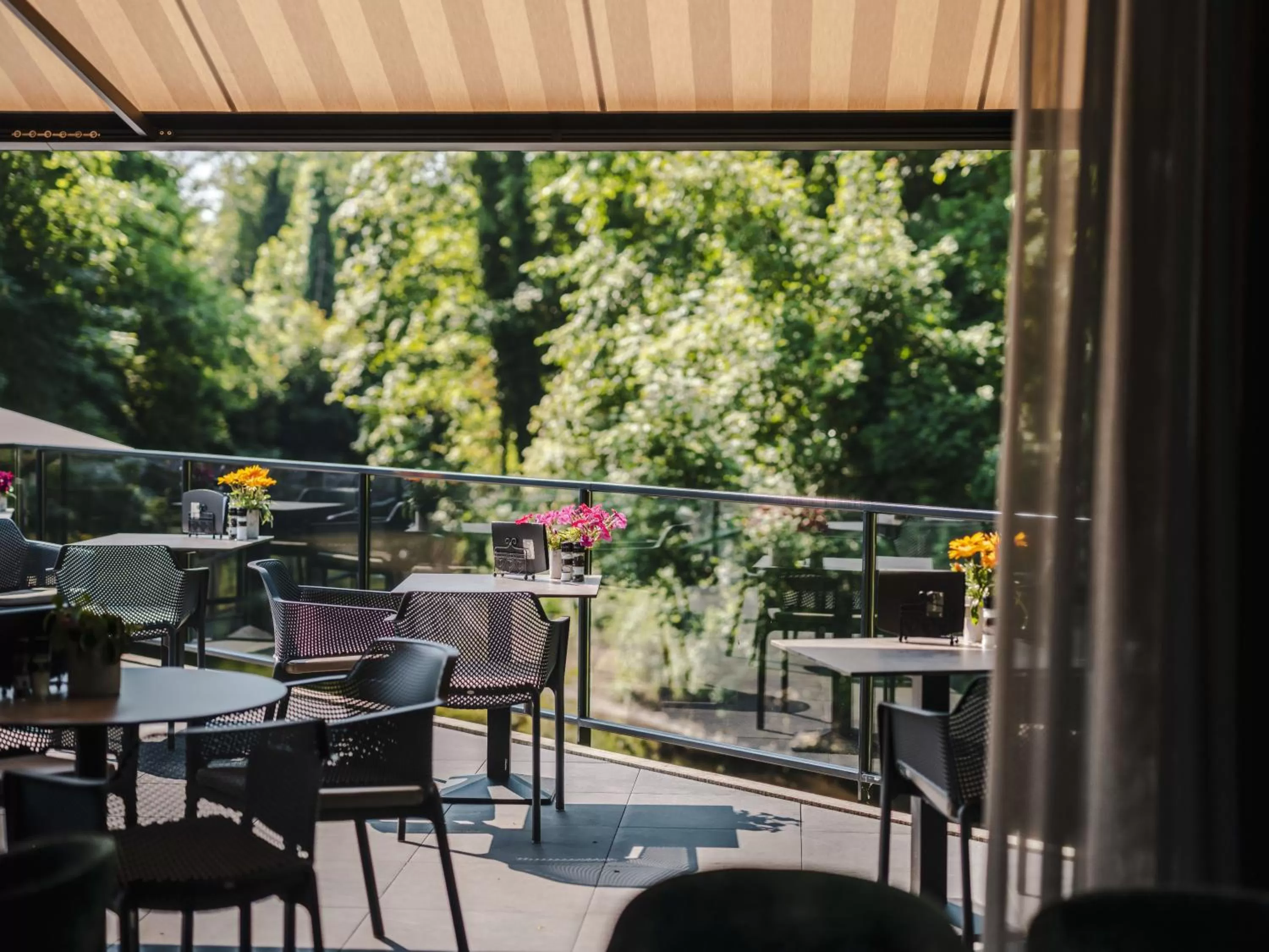 Balcony/Terrace in Lindenhuys Logies
