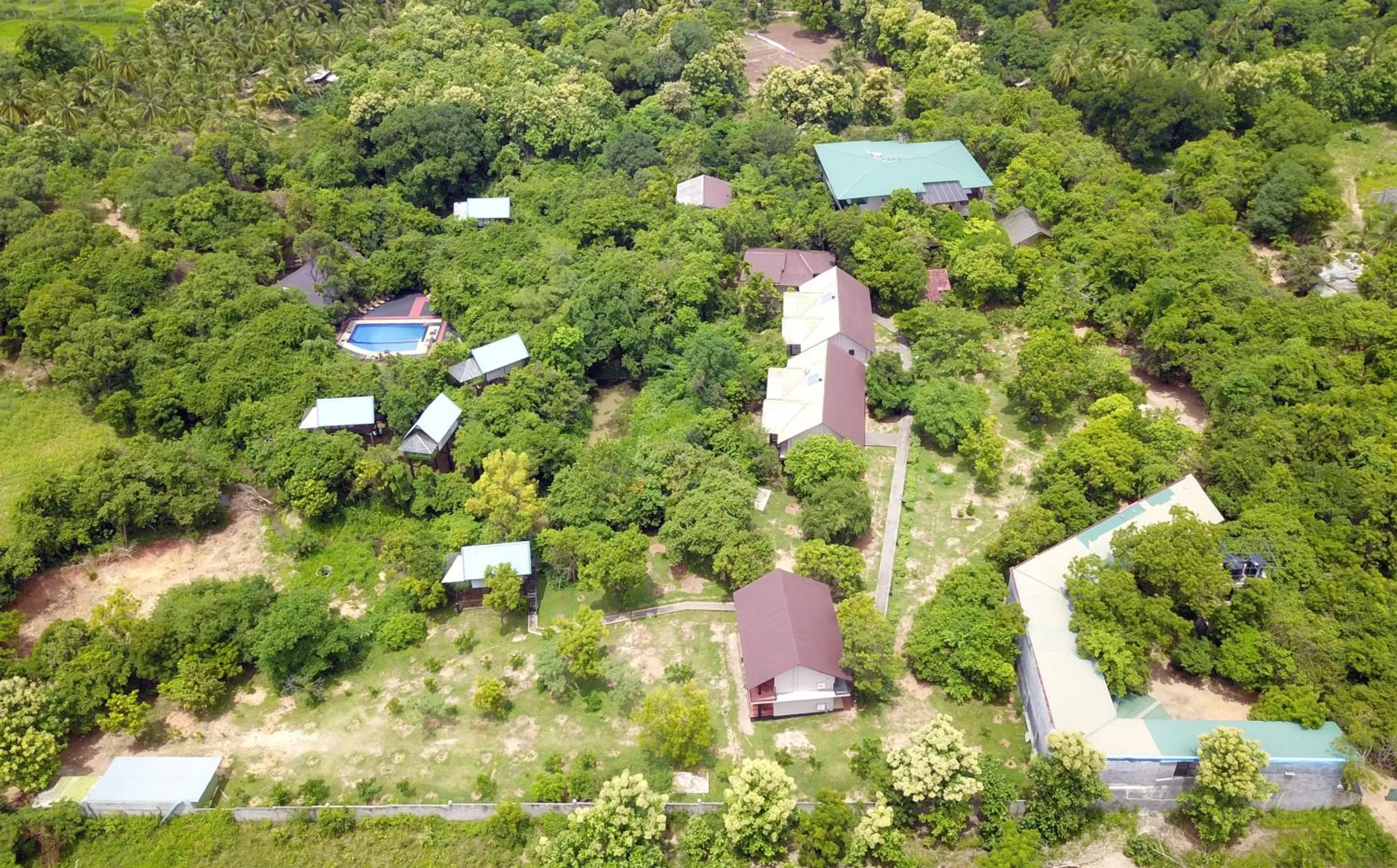 Garden view in Nice Place Resort