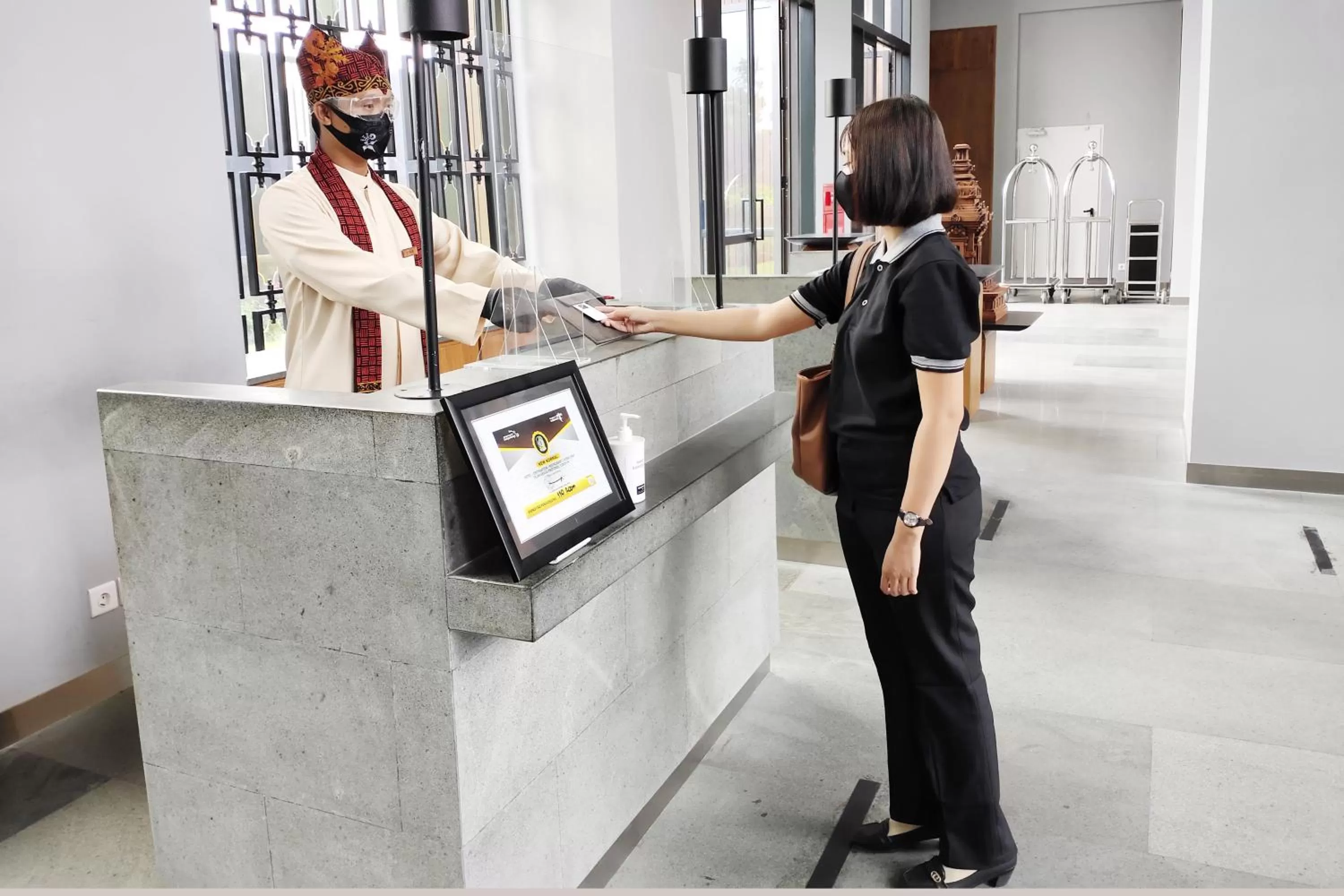 Staff in Kokoon Hotel Banyuwangi