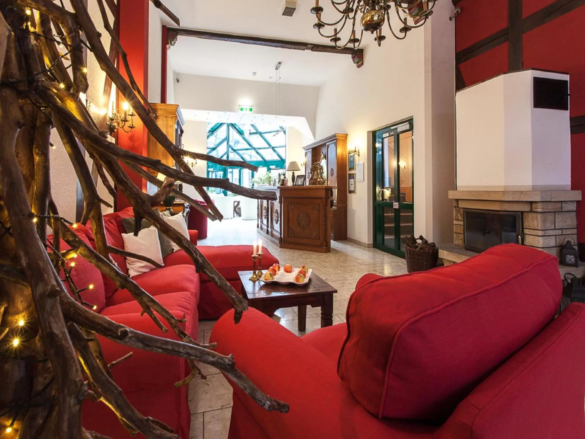 Lobby or reception in Hotel Am Grudenberg