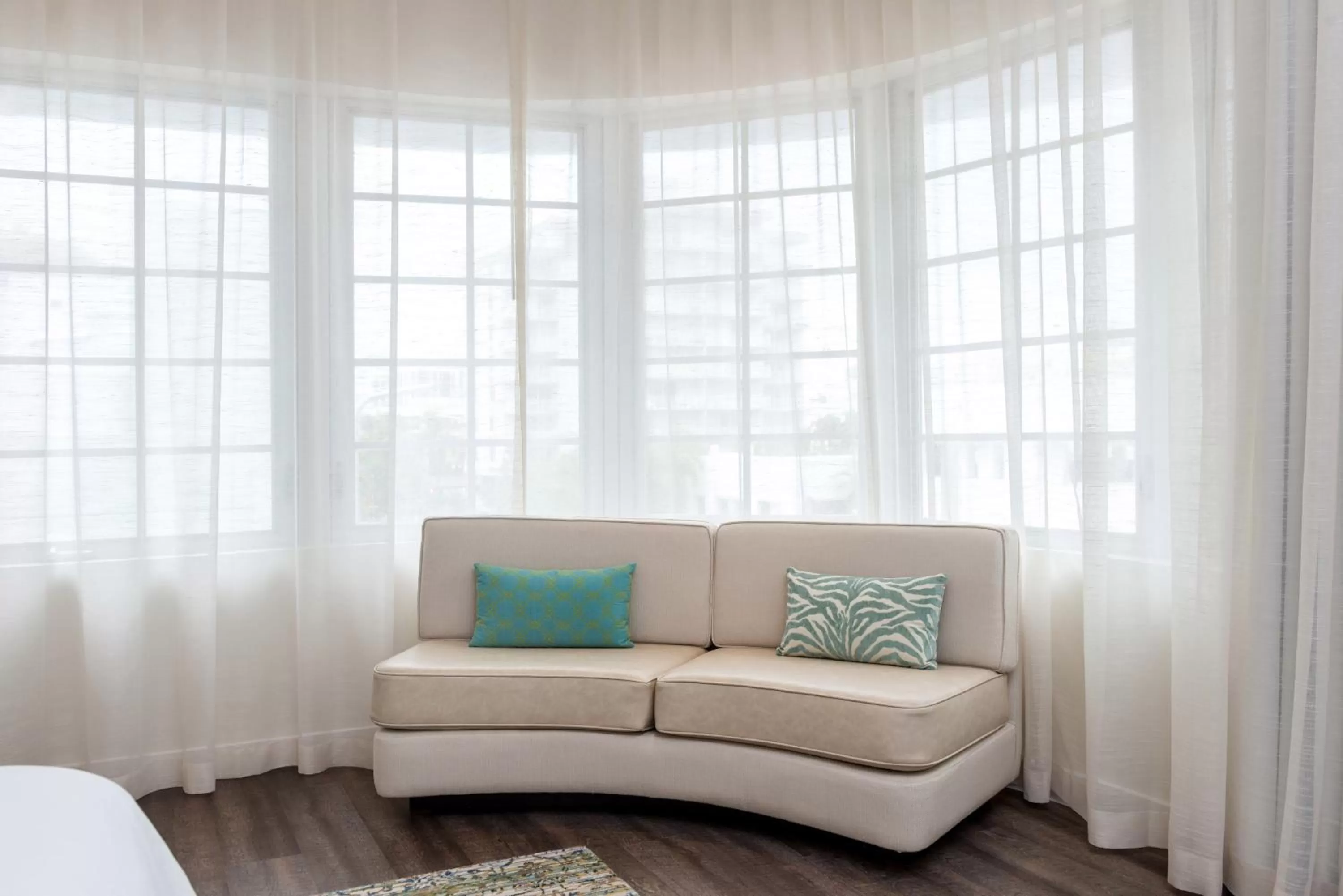 Seating area in The Marlin Hotel