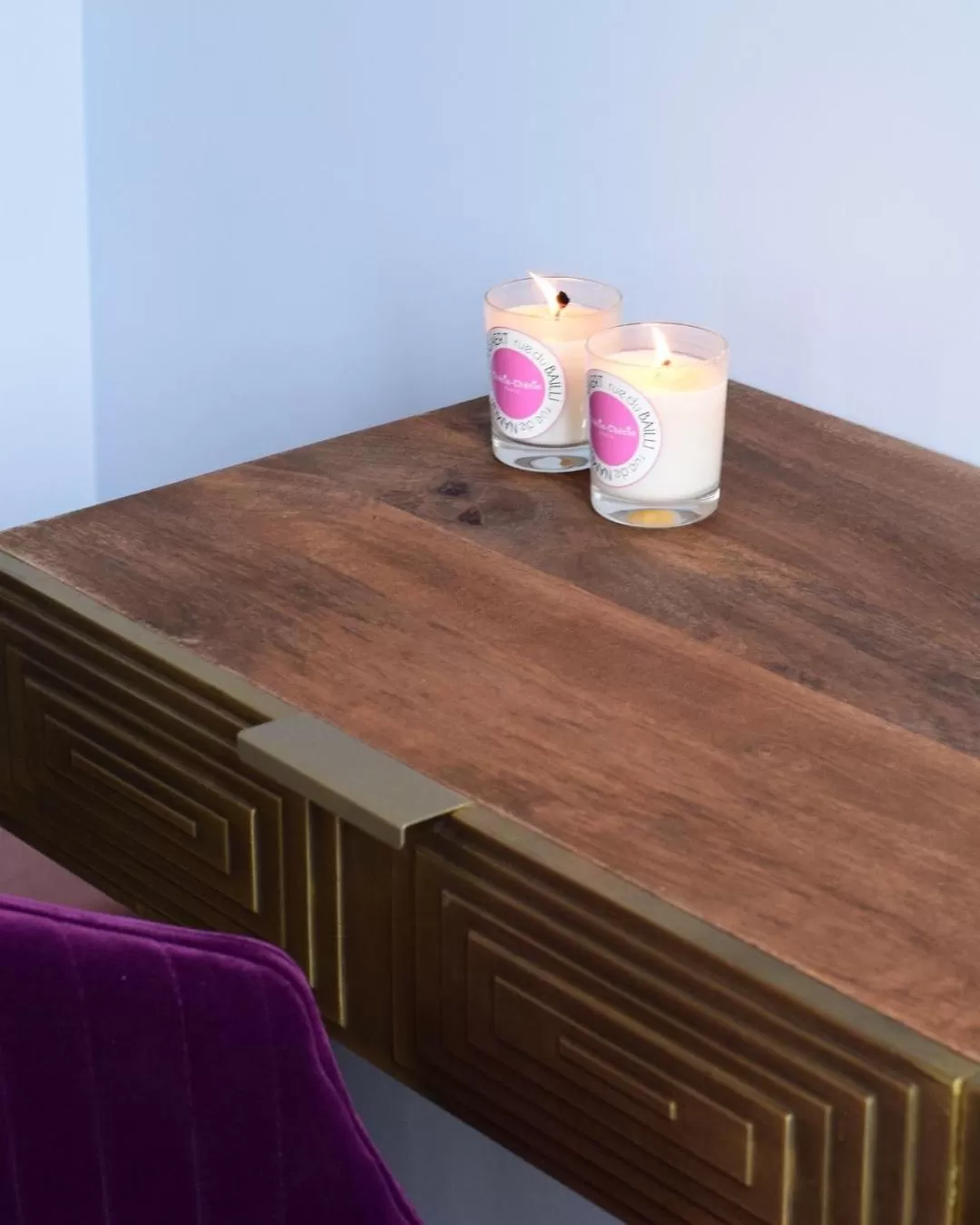 Decorative detail in Hôtel La Pièce