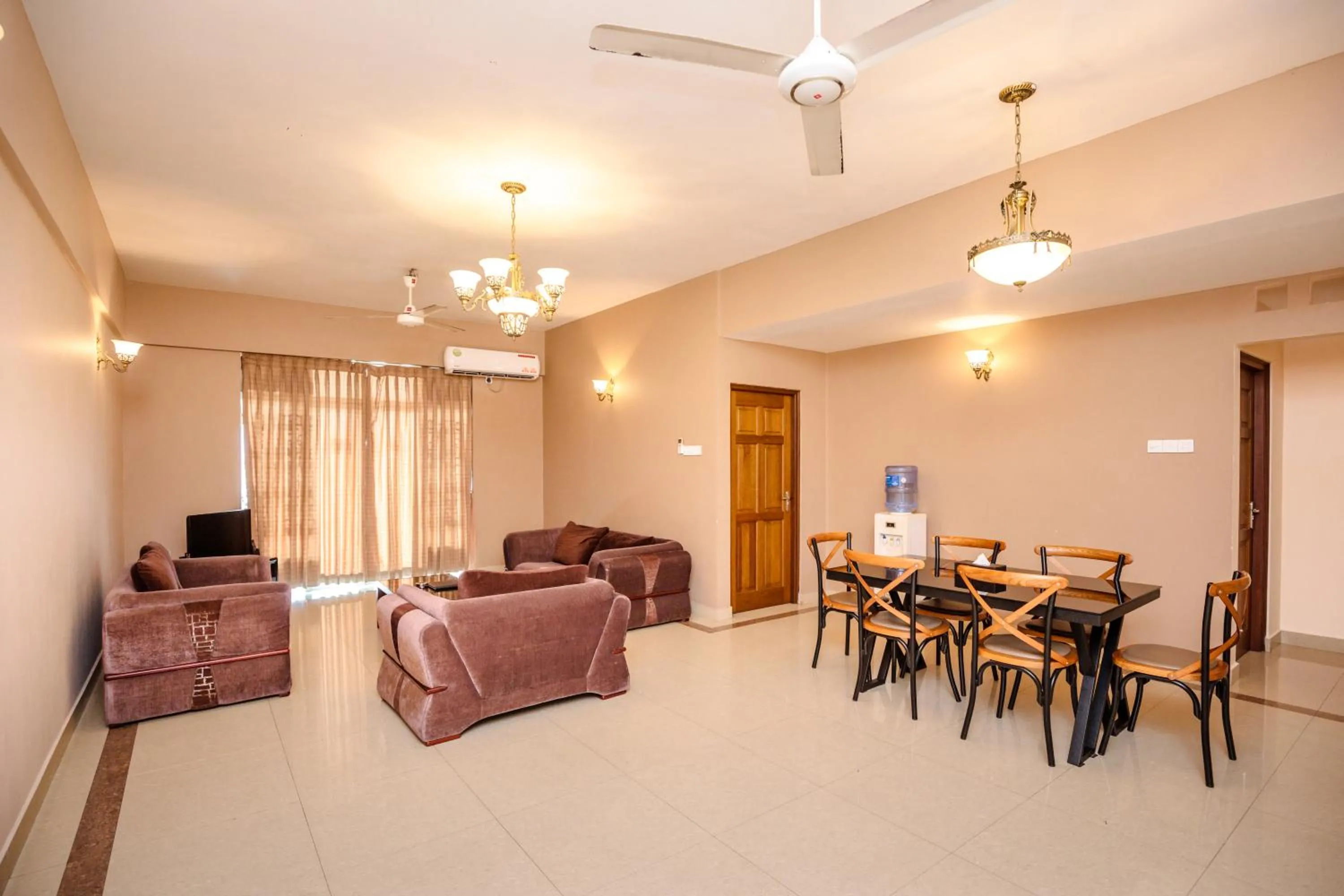 Living room in Supun Arcade Residency