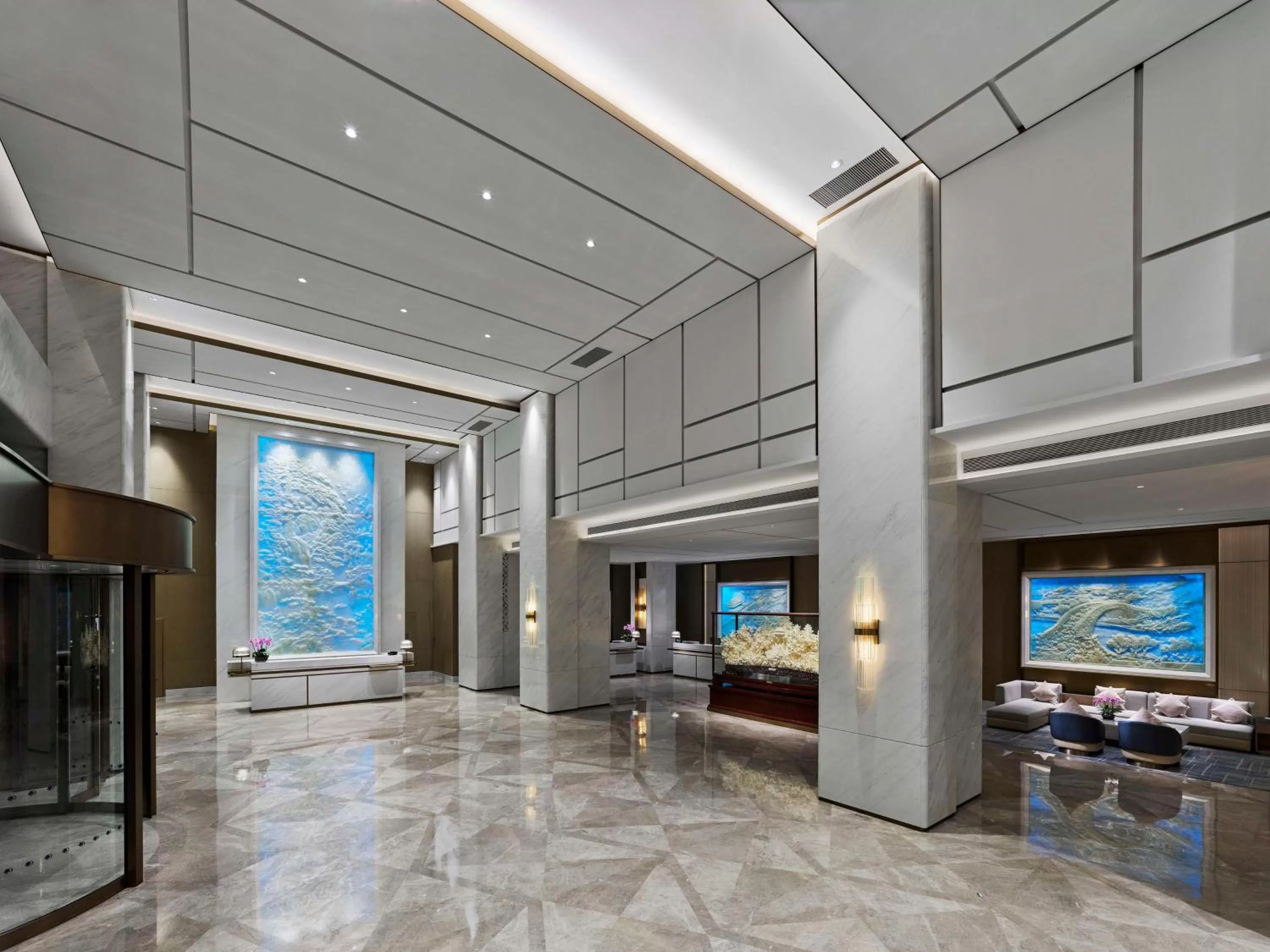 Lobby or reception in DoubleTree By Hilton Shenzhen Nanshan Hotel & Residences