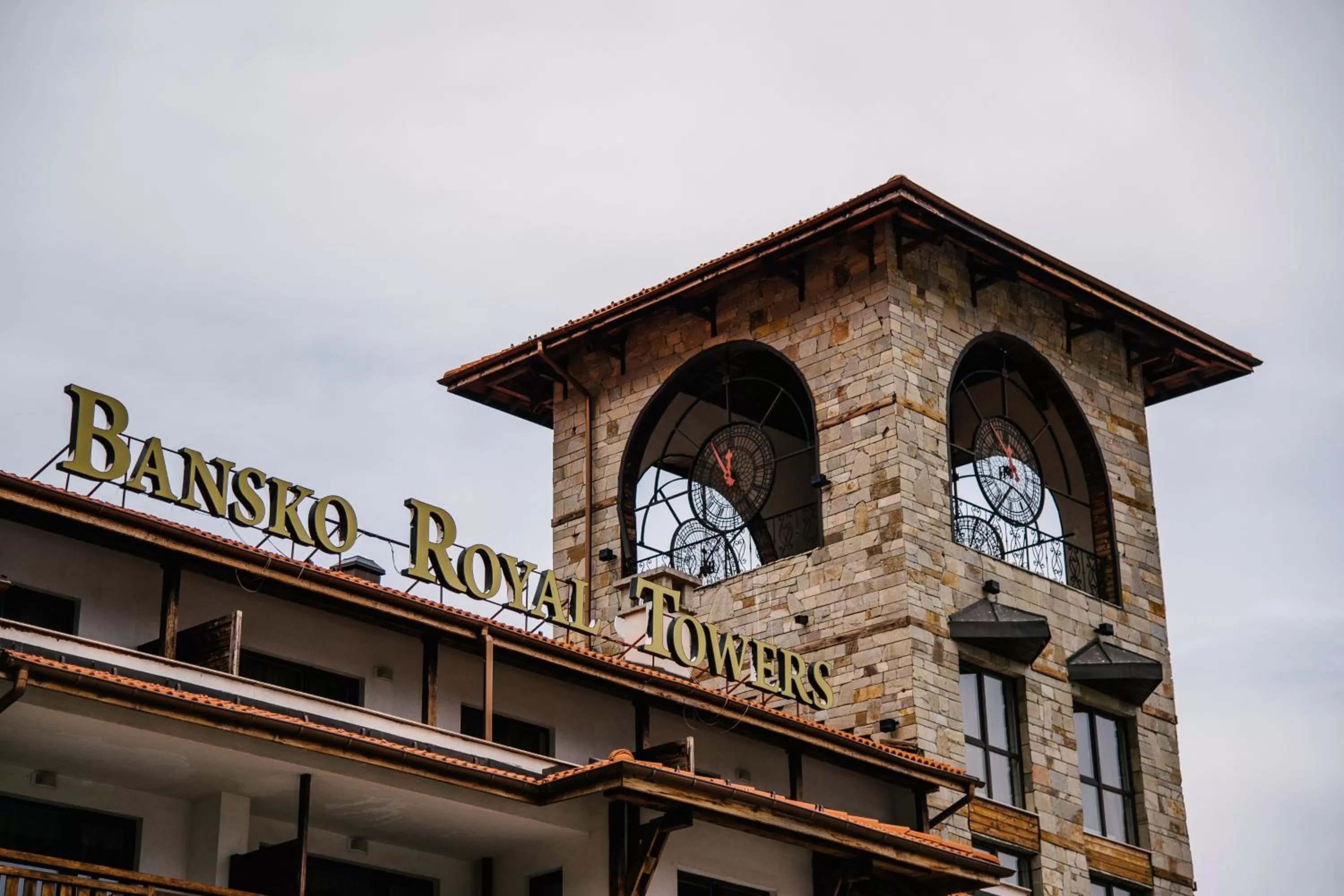 Property building in Bansko Royal Towers Hotel