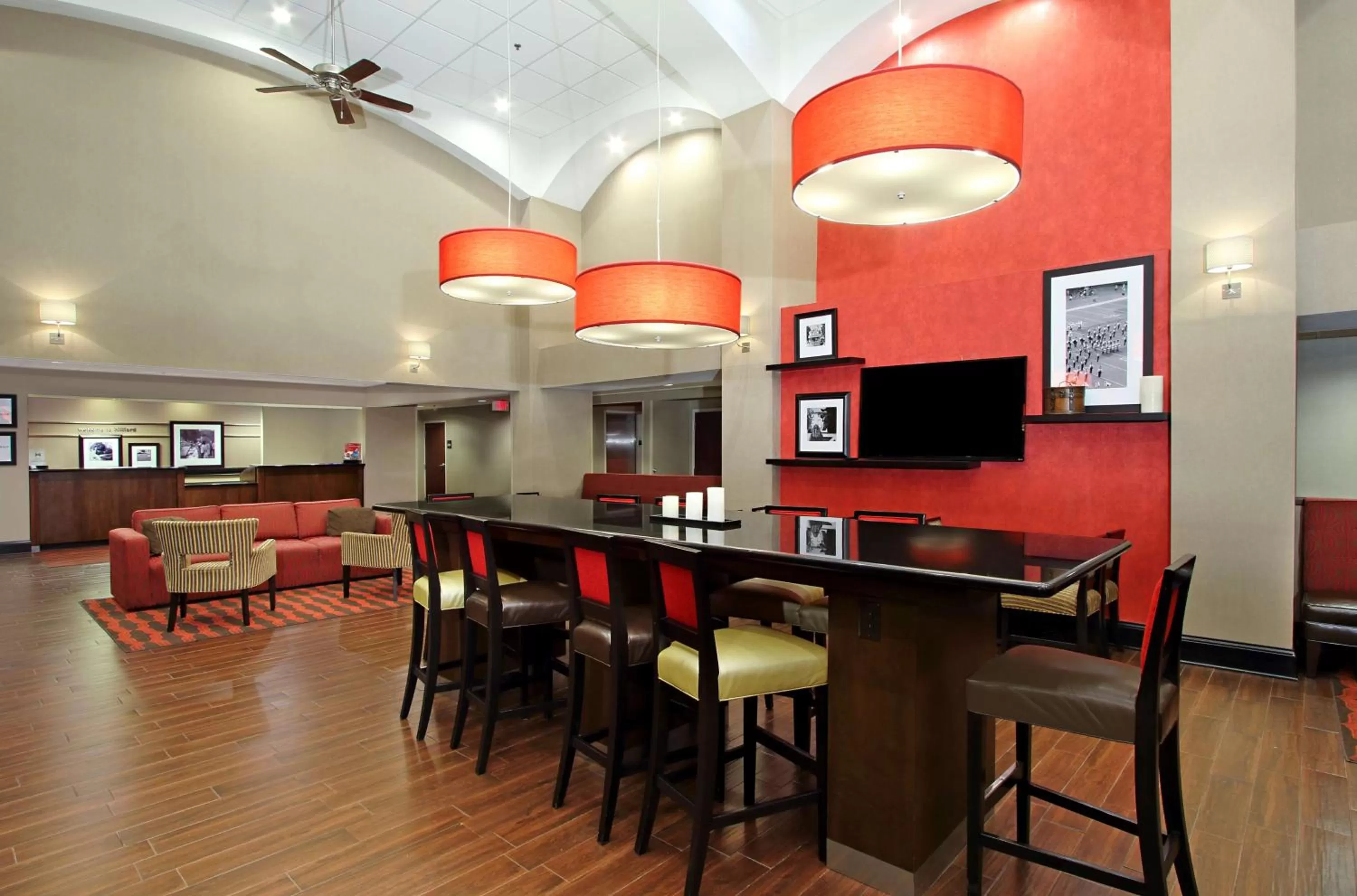 Lobby or reception in Hampton Inn & Suites Columbus Hilliard