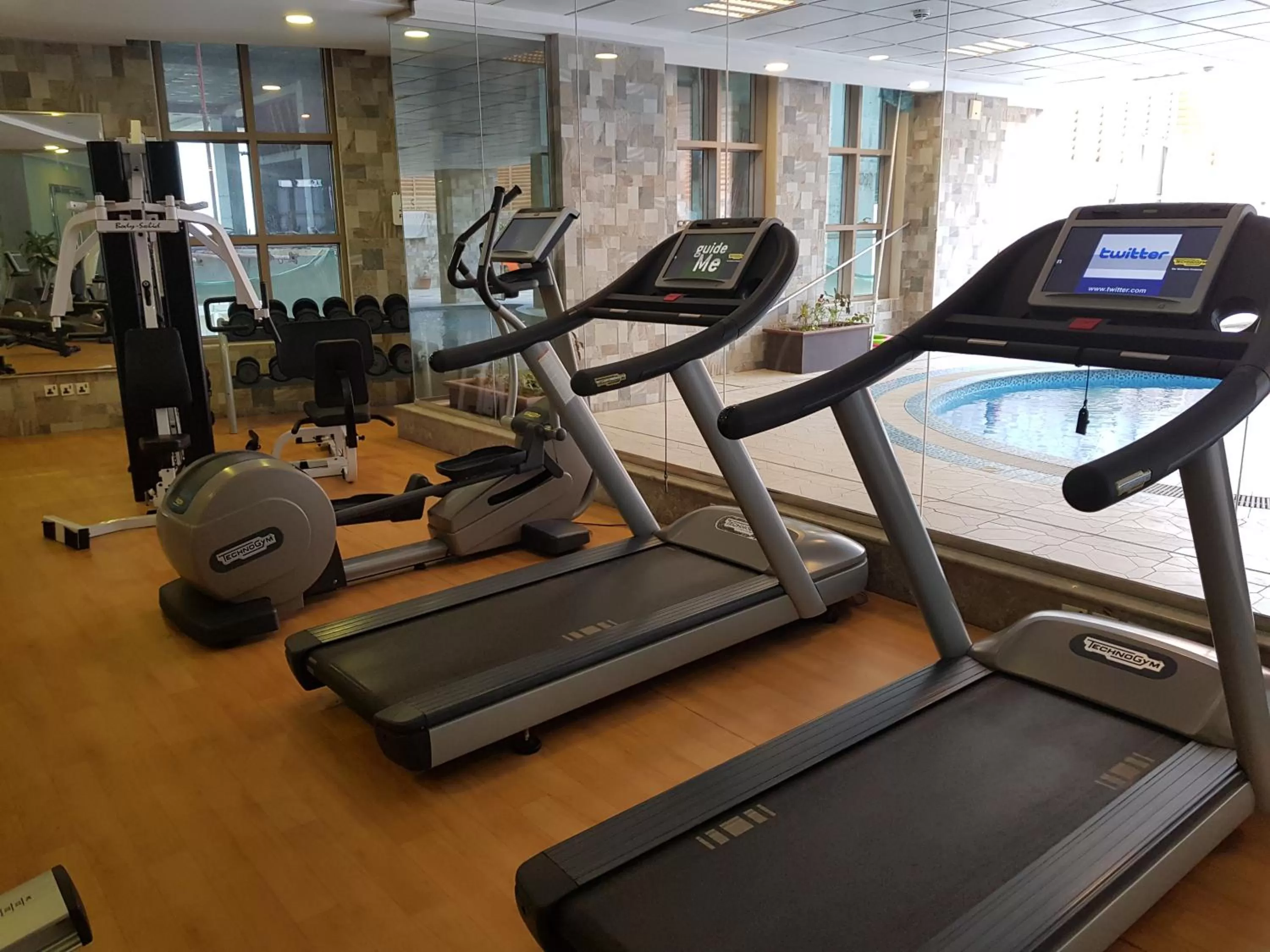 Fitness centre/facilities in Radisson Blu Plaza Jeddah
