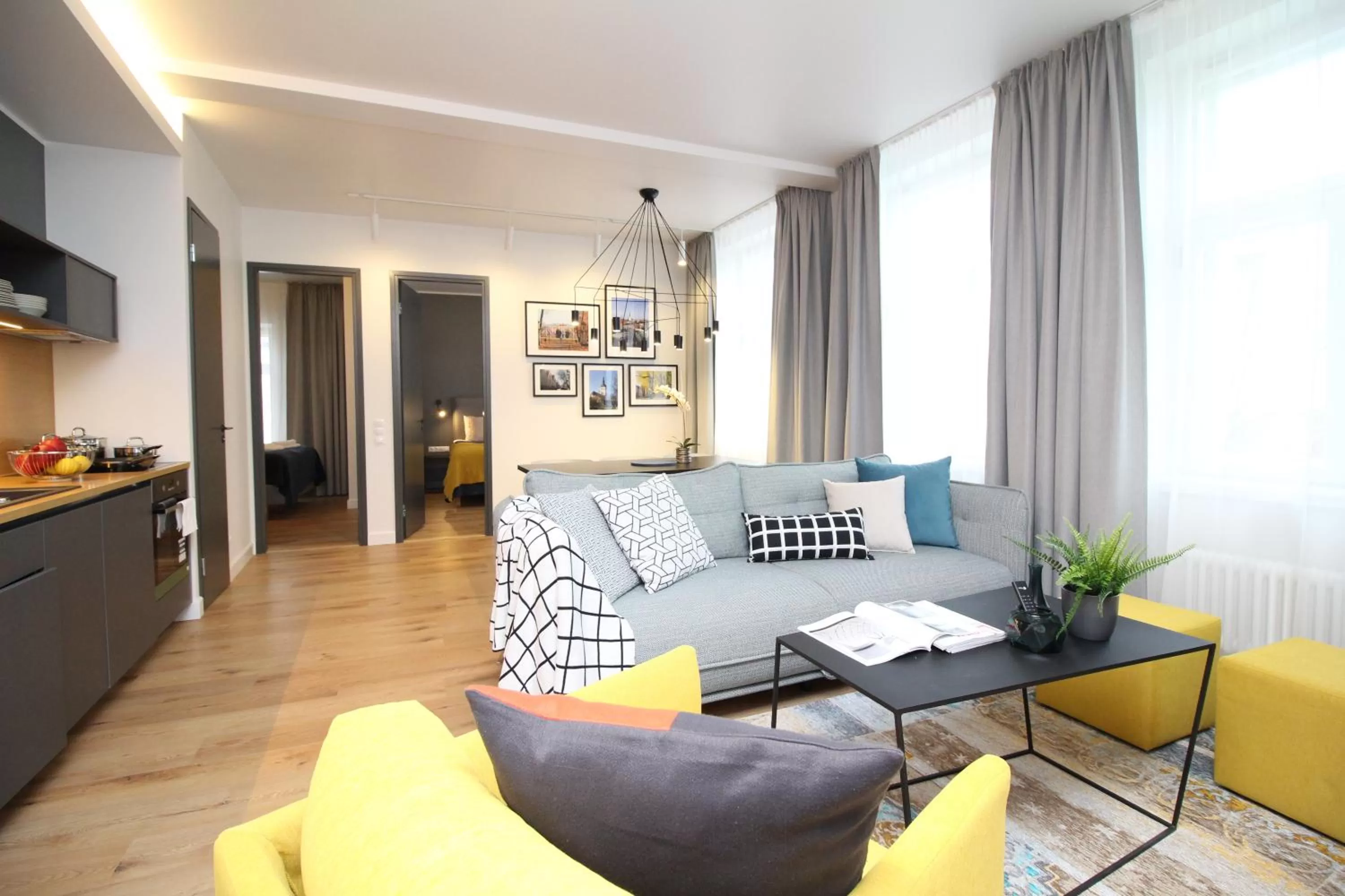 Living room in Tallinn City Apartments Old Town Suites