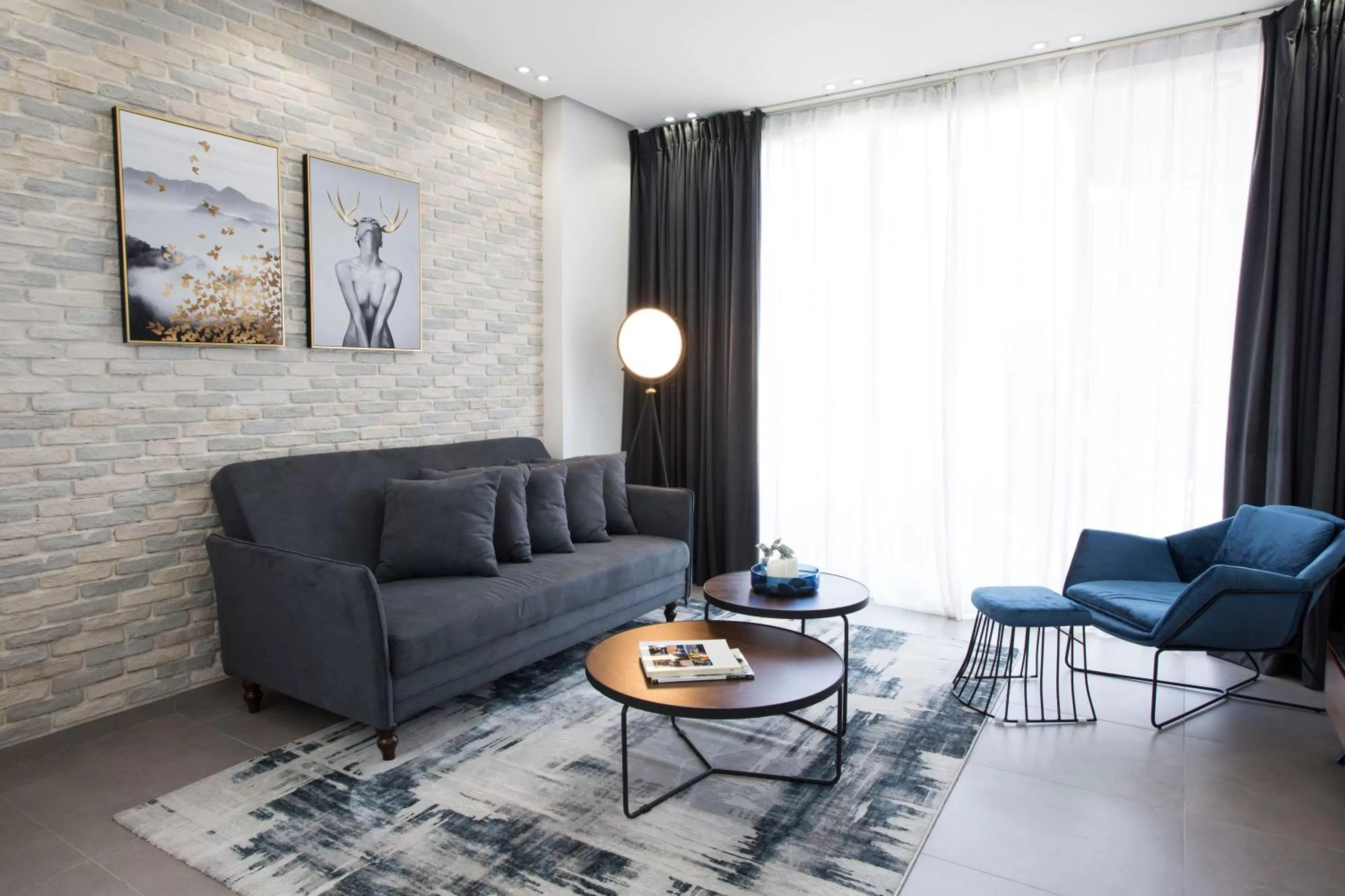 Photo of the whole room, Seating Area in Emilia TLV