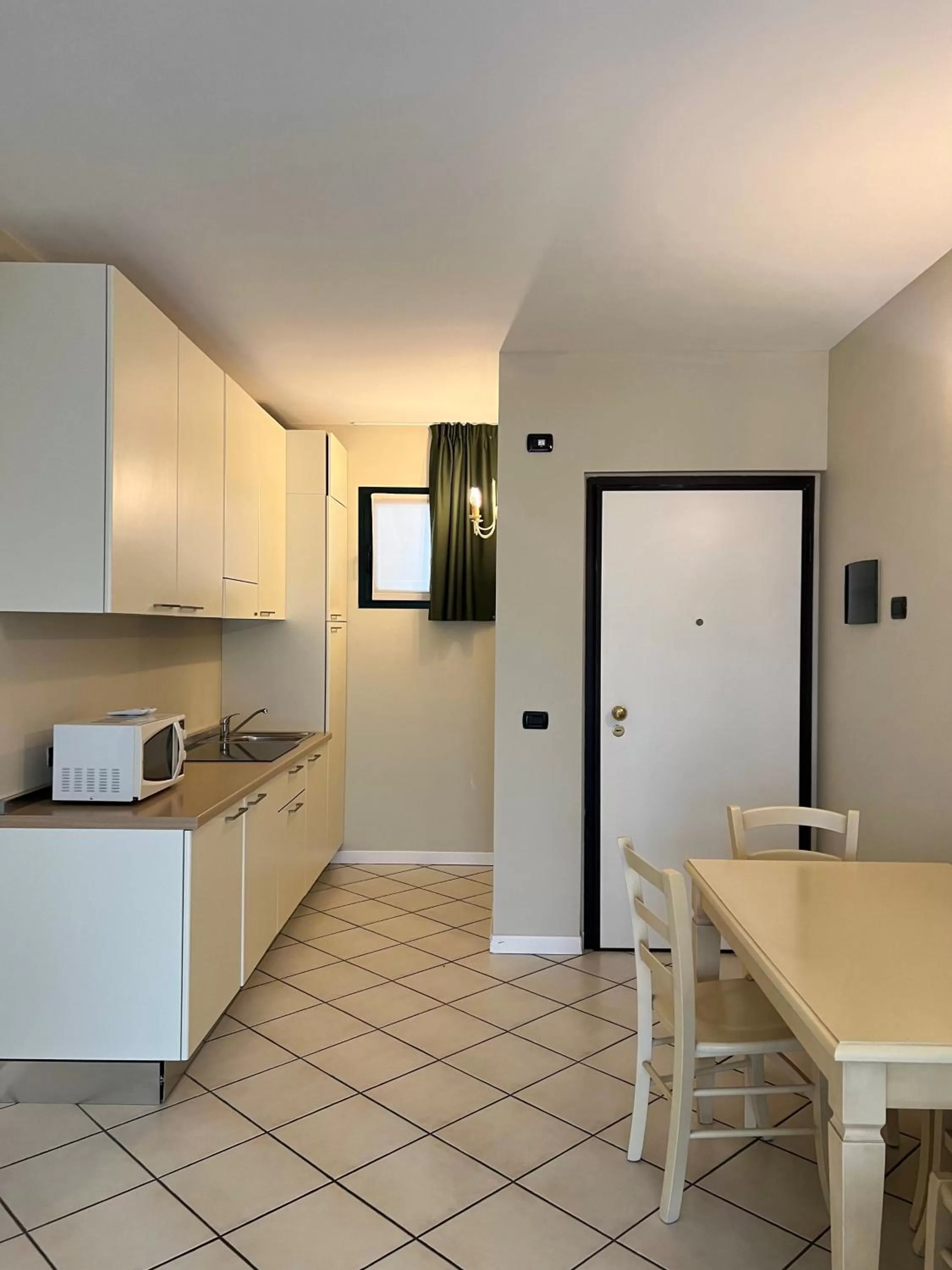 Kitchen or kitchenette in Le Terrazze sul Lago Hotel & Residence