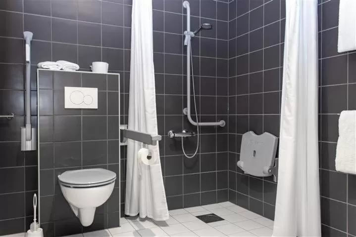 Bathroom in Hotell Fritidsparken