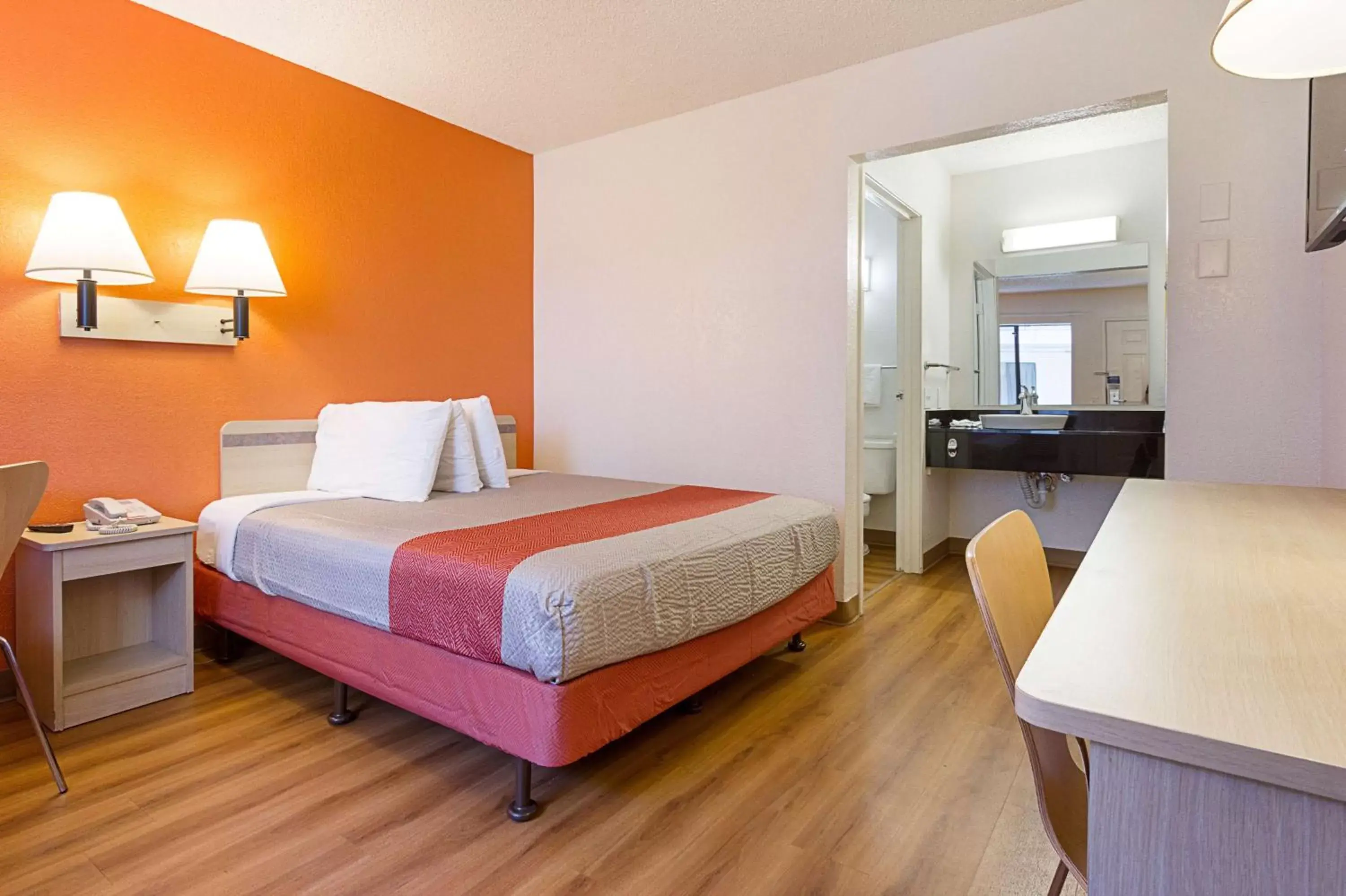 Double Room - Disability Access - Roll In Shower in Motel 6-Mesa, AZ - South Double Room - Disability Access - Roll In Shower in Motel 6-Mesa, AZ - South