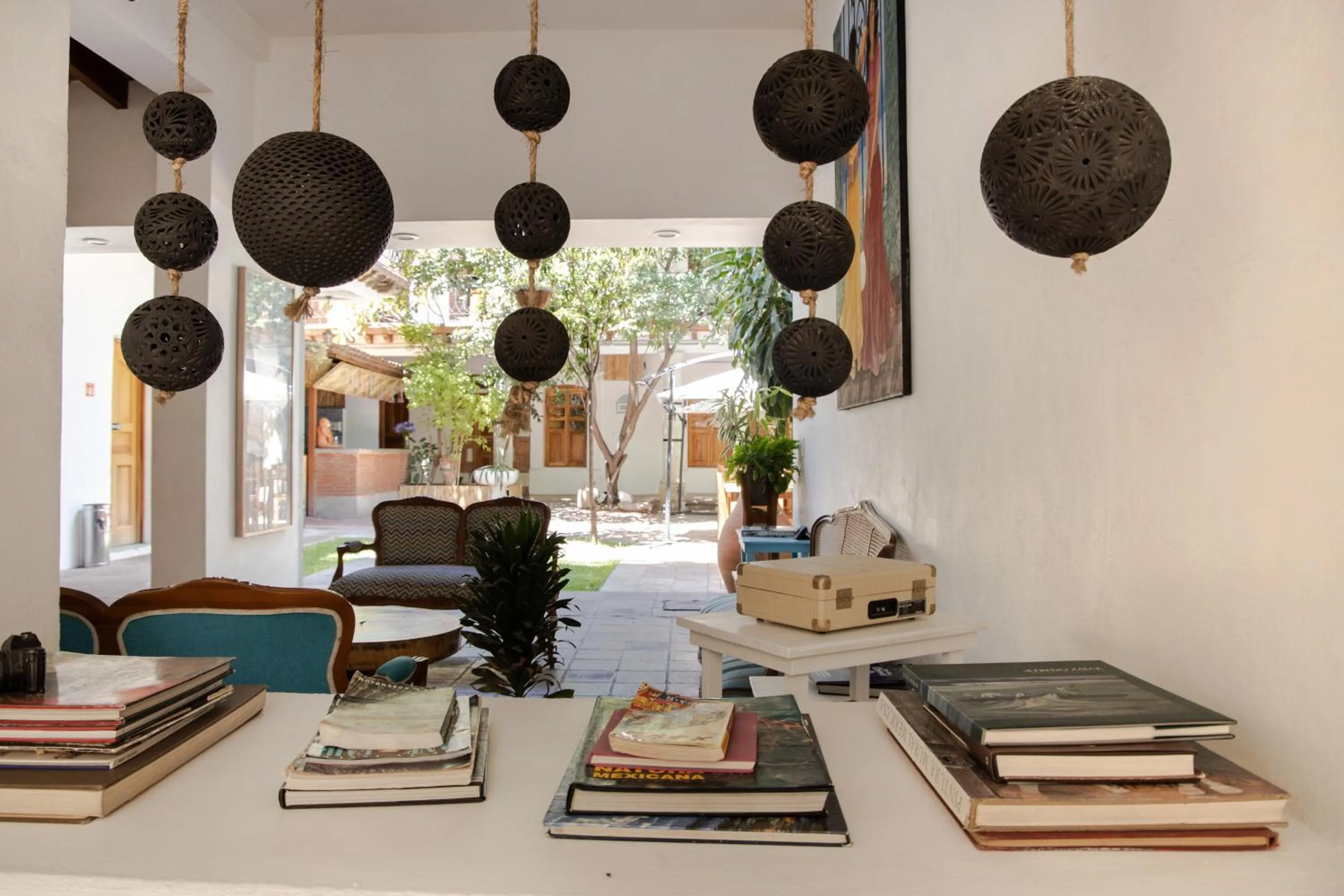 Lobby or reception in NaNa Vida Hotel Oaxaca