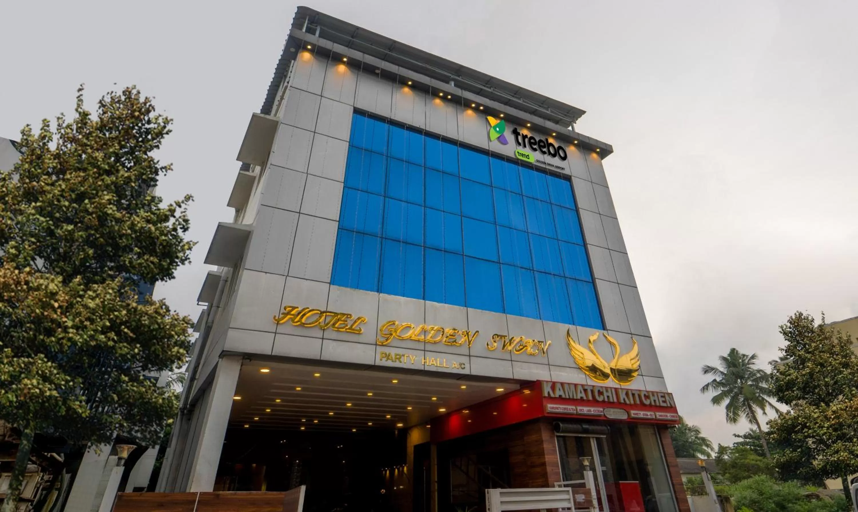 Facade/entrance in Treebo Golden Swan Pammal