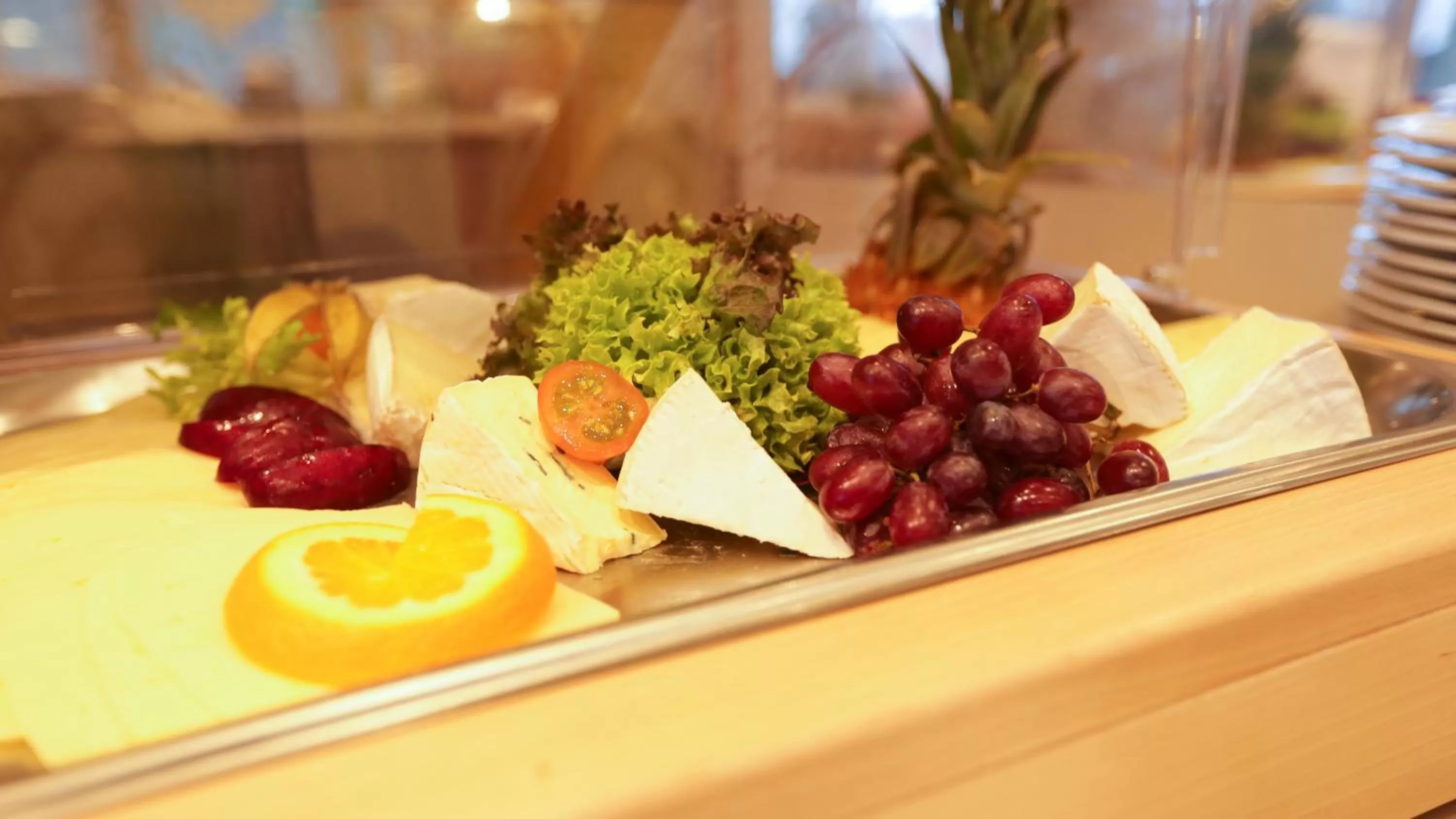 Buffet breakfast in Hotel Waldhalle