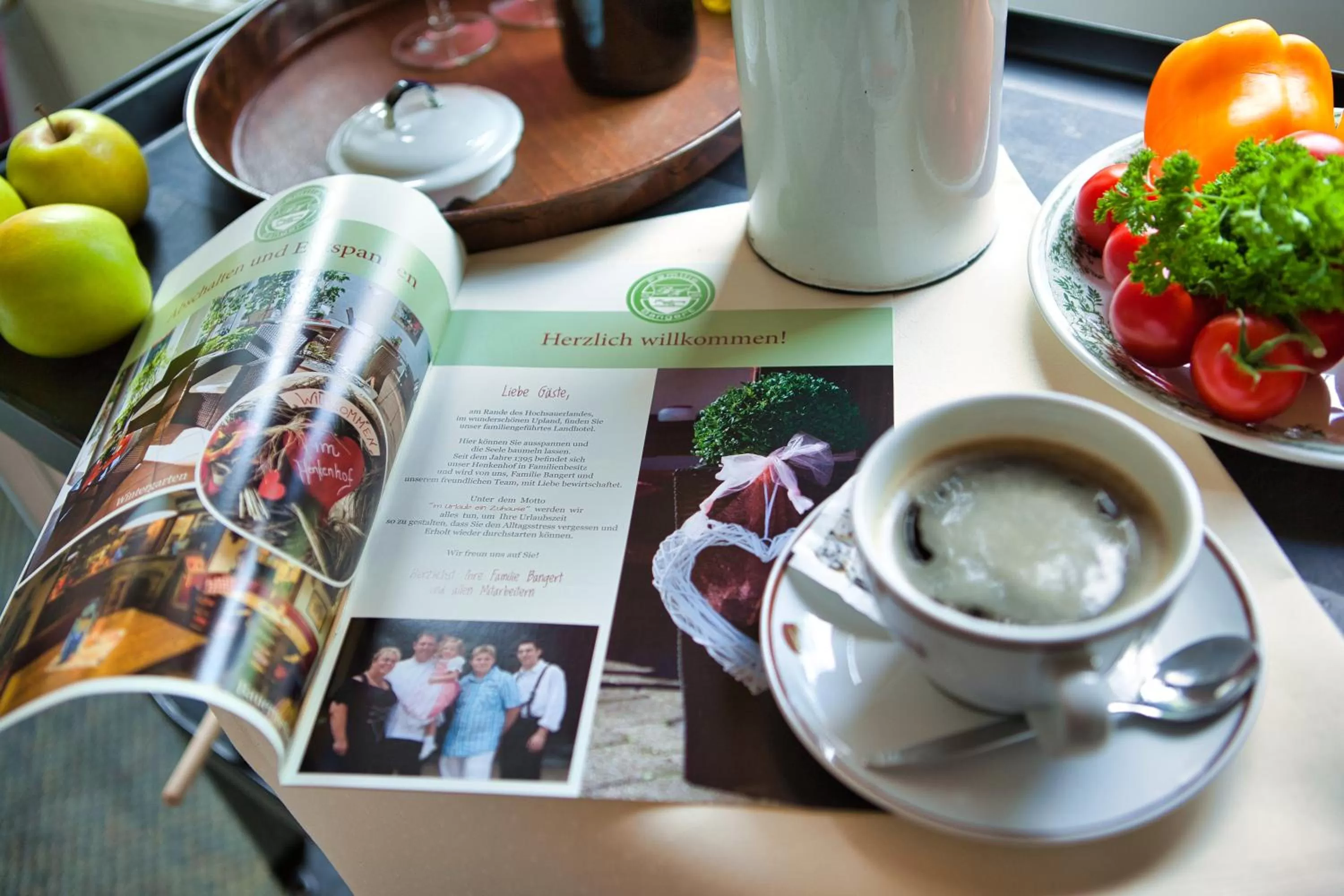 Food and drinks in Landhotel Henkenhof Willingen