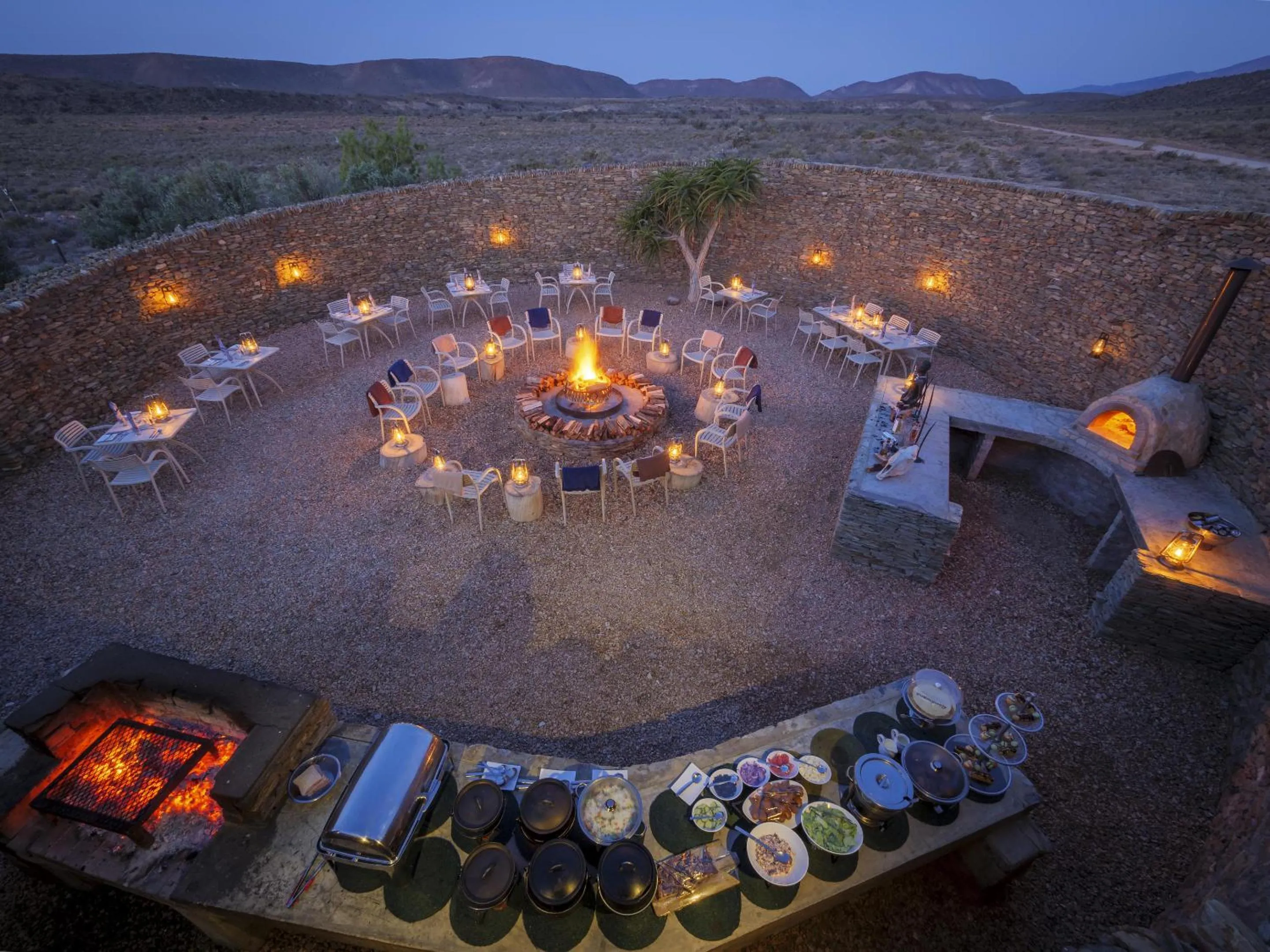 Landmark view in Sanbona Wildlife Reserve
