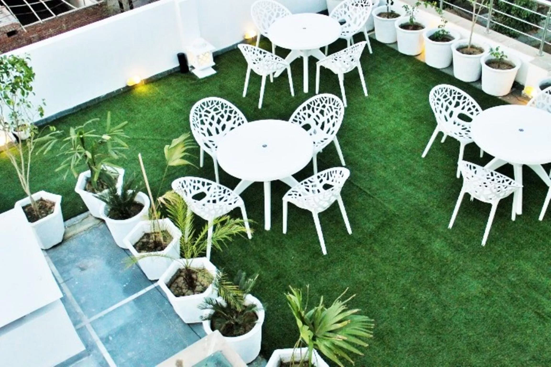 Decorative detail in Hotel Taj Villa- Agra