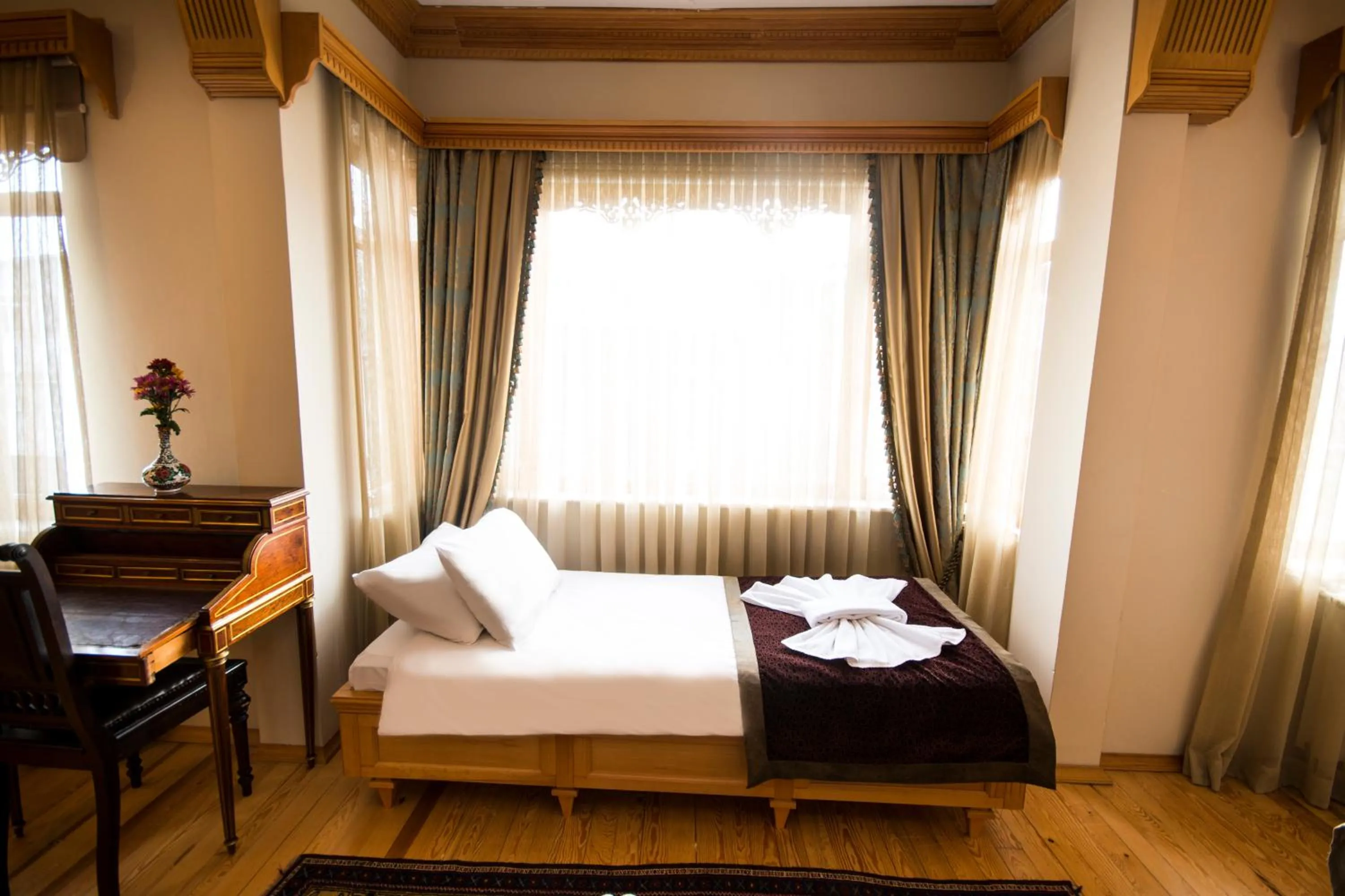 Bed in Sultan Corner Hotel