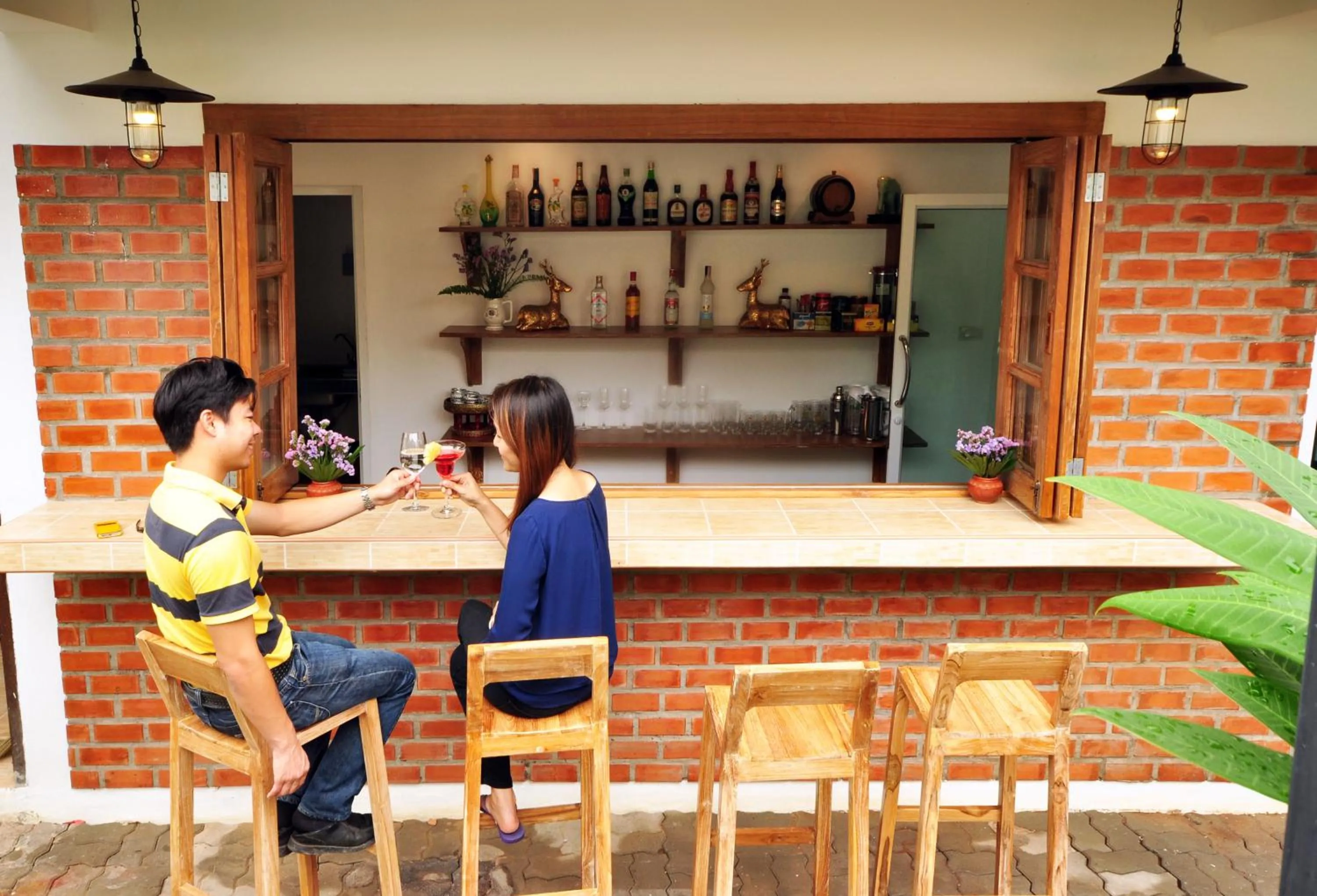 Lounge or bar in My Chiangmai Boutique Lodge