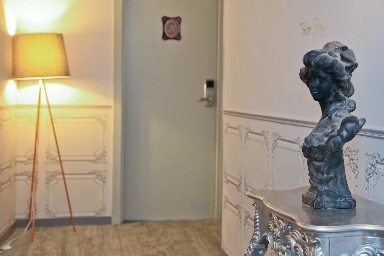 Decorative detail in Hotel La Villa Nice Victor Hugo