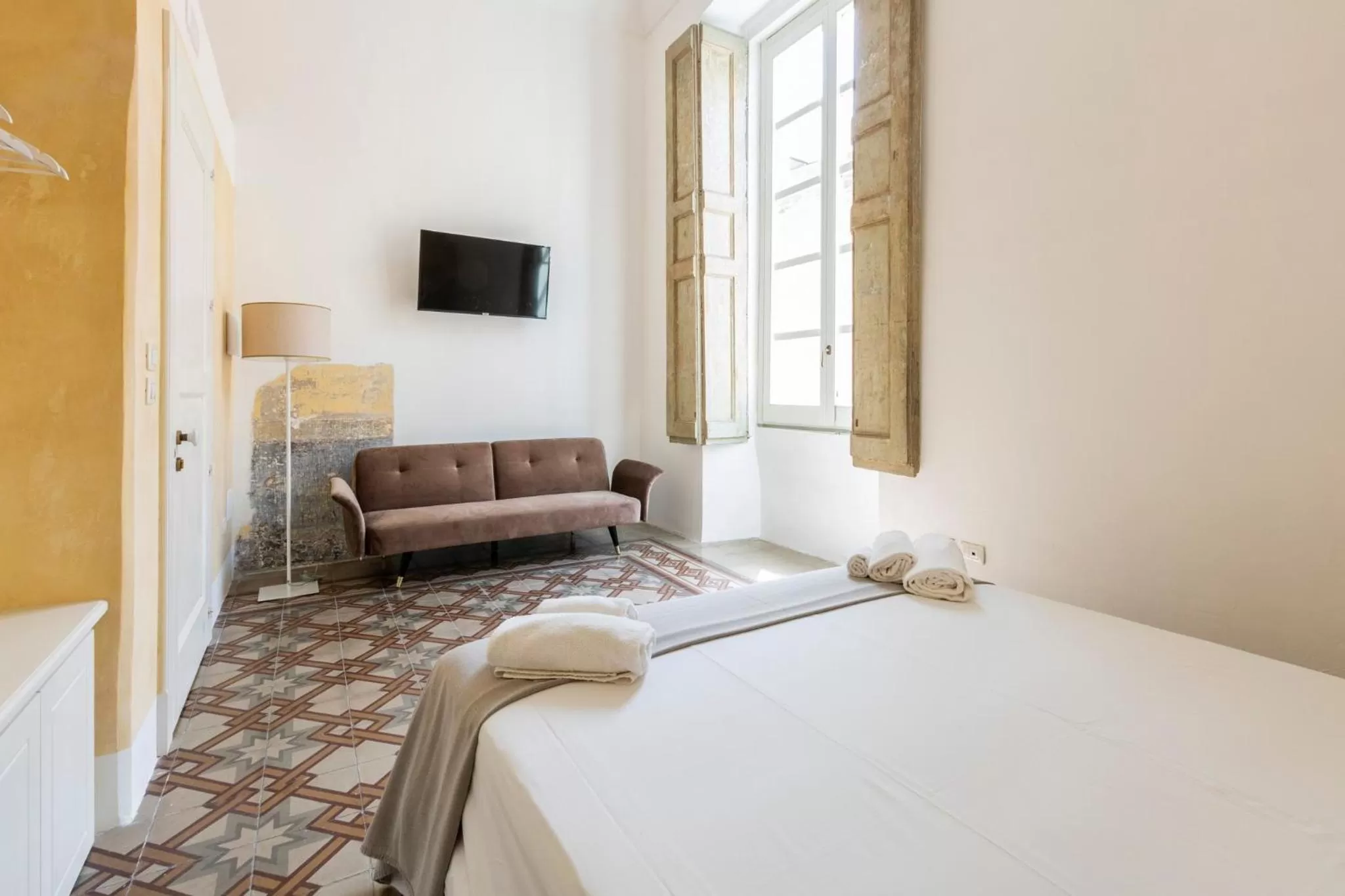 Bed in Palazzo Balsamo