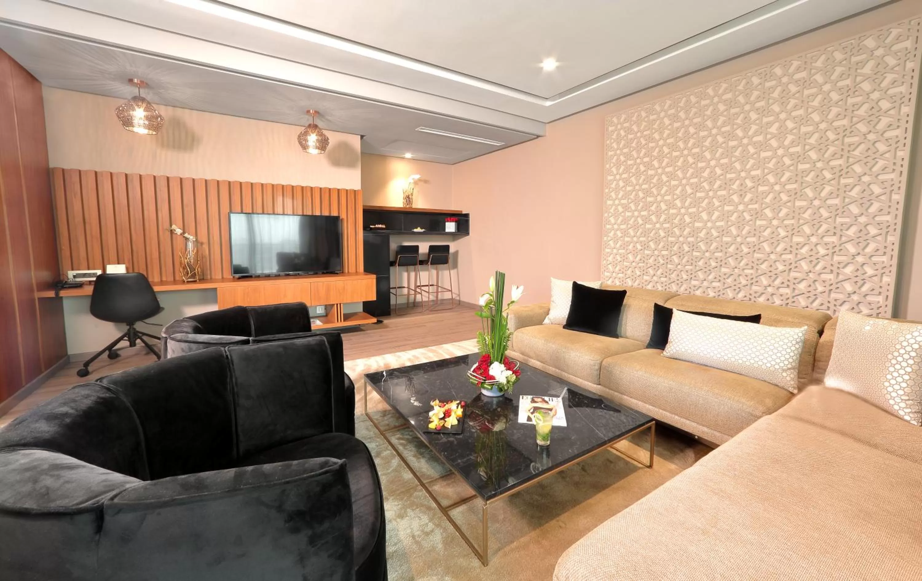 Living room in Le Palace d'Anfa