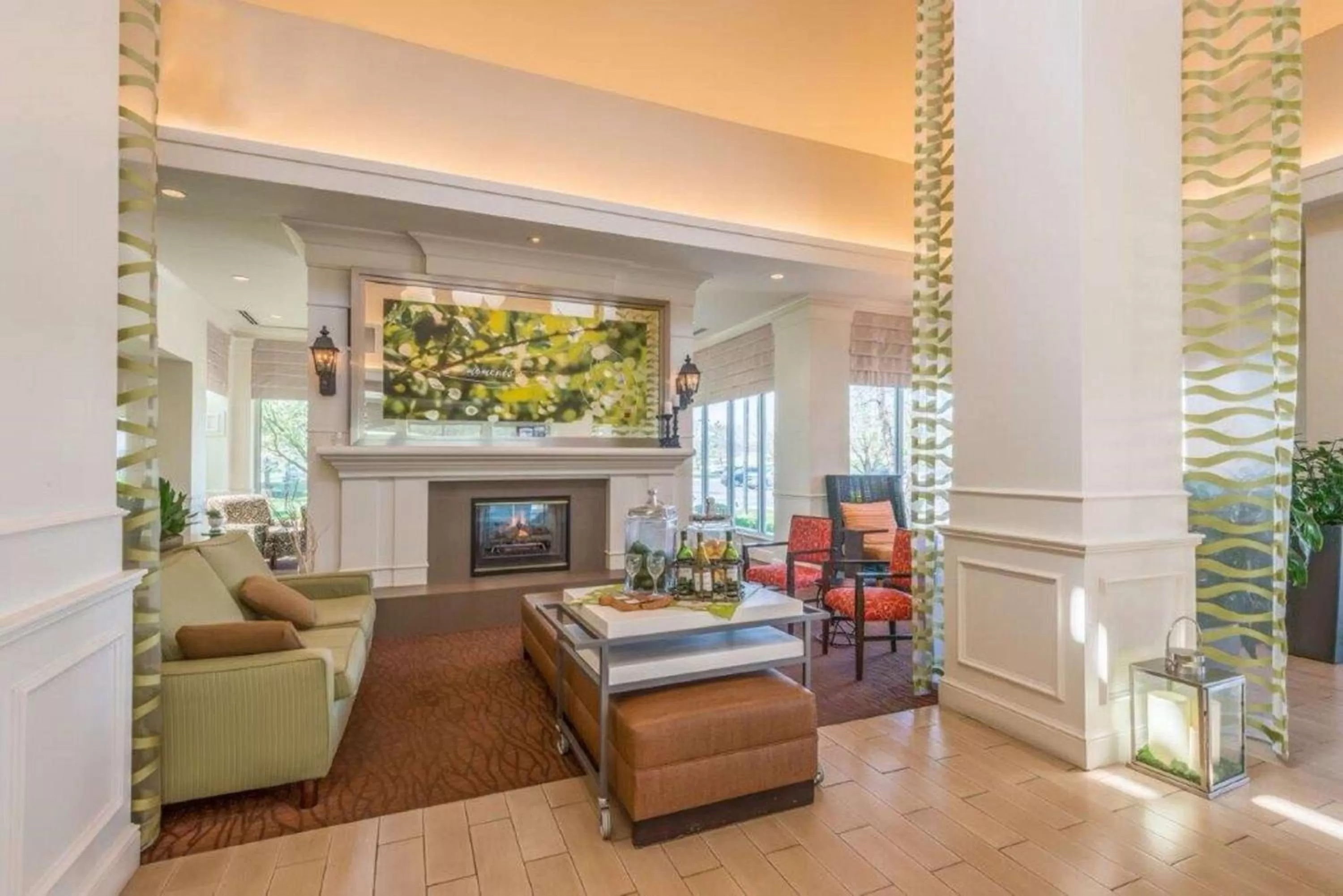 Lobby or reception in Hilton Garden Inn Wichita