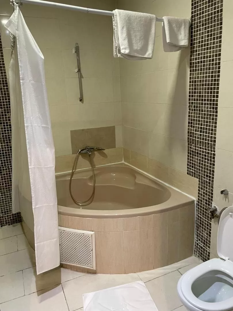 Bathroom in class hotel