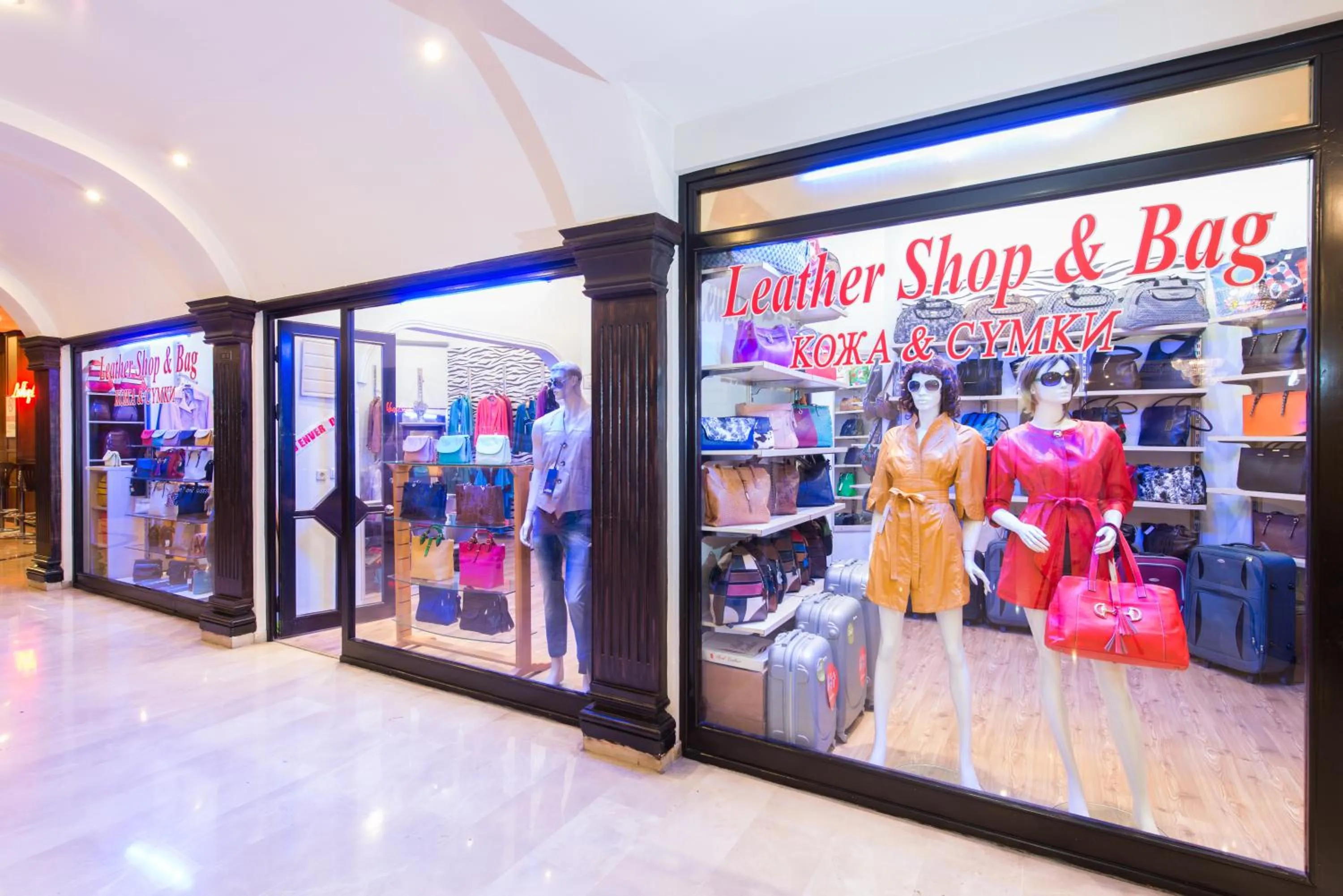 On-site shops in Adonis Hotel