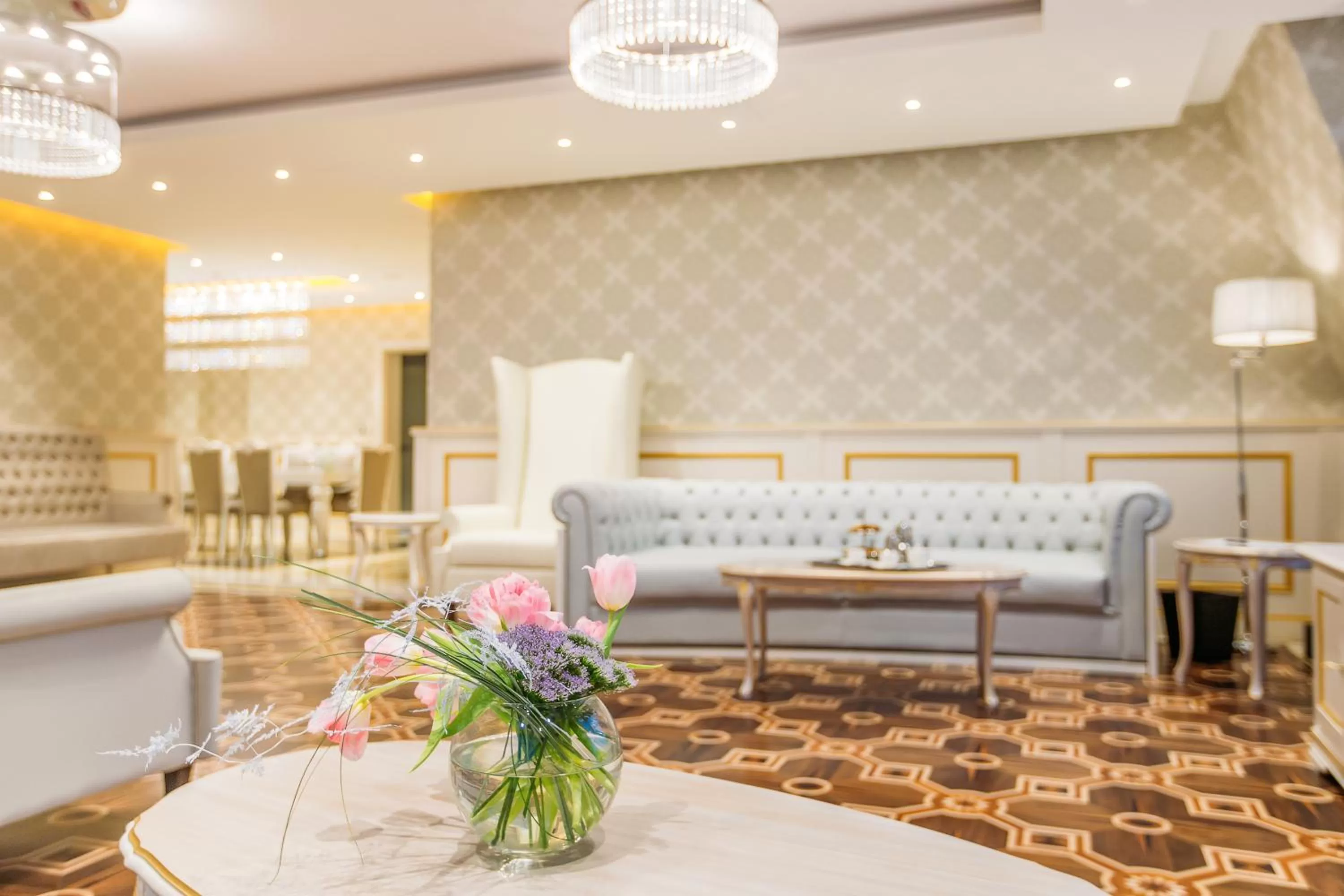 Living room in The Biltmore Tbilisi Hotel