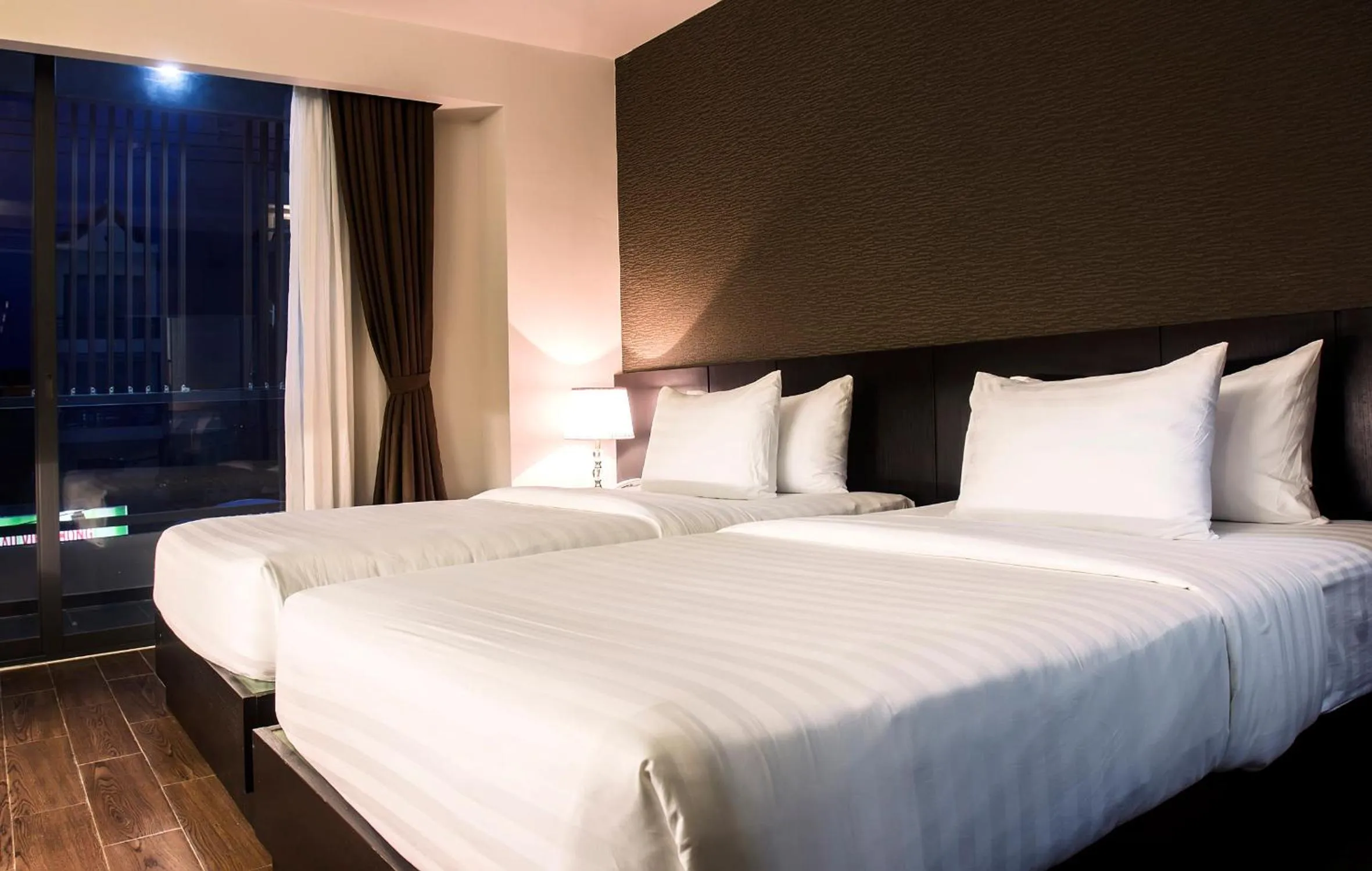 Bed in Golden Nha Trang Hotel